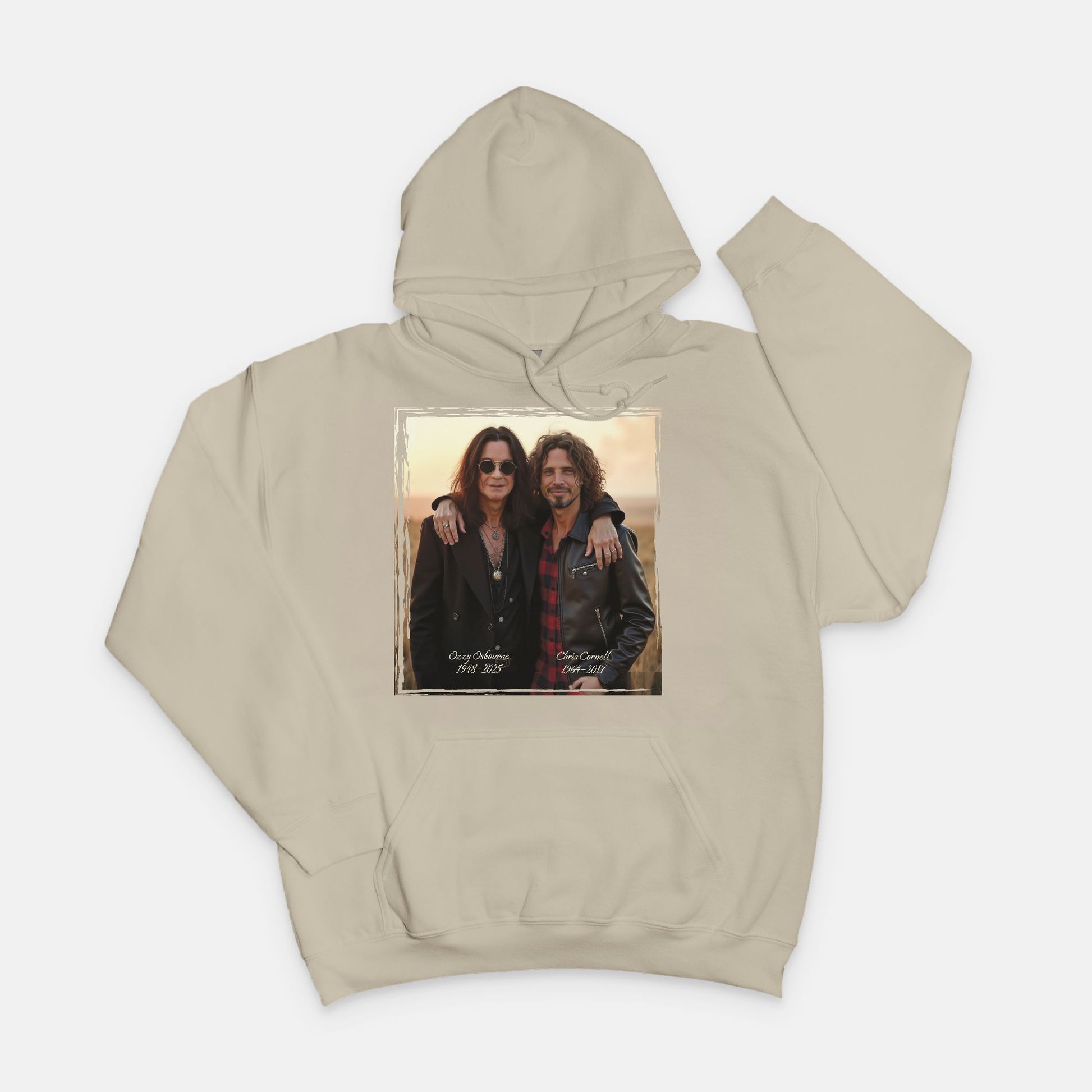 Chris Cornell & Ozzy Osbourne Tribute Hoodie – Legends Never Fade