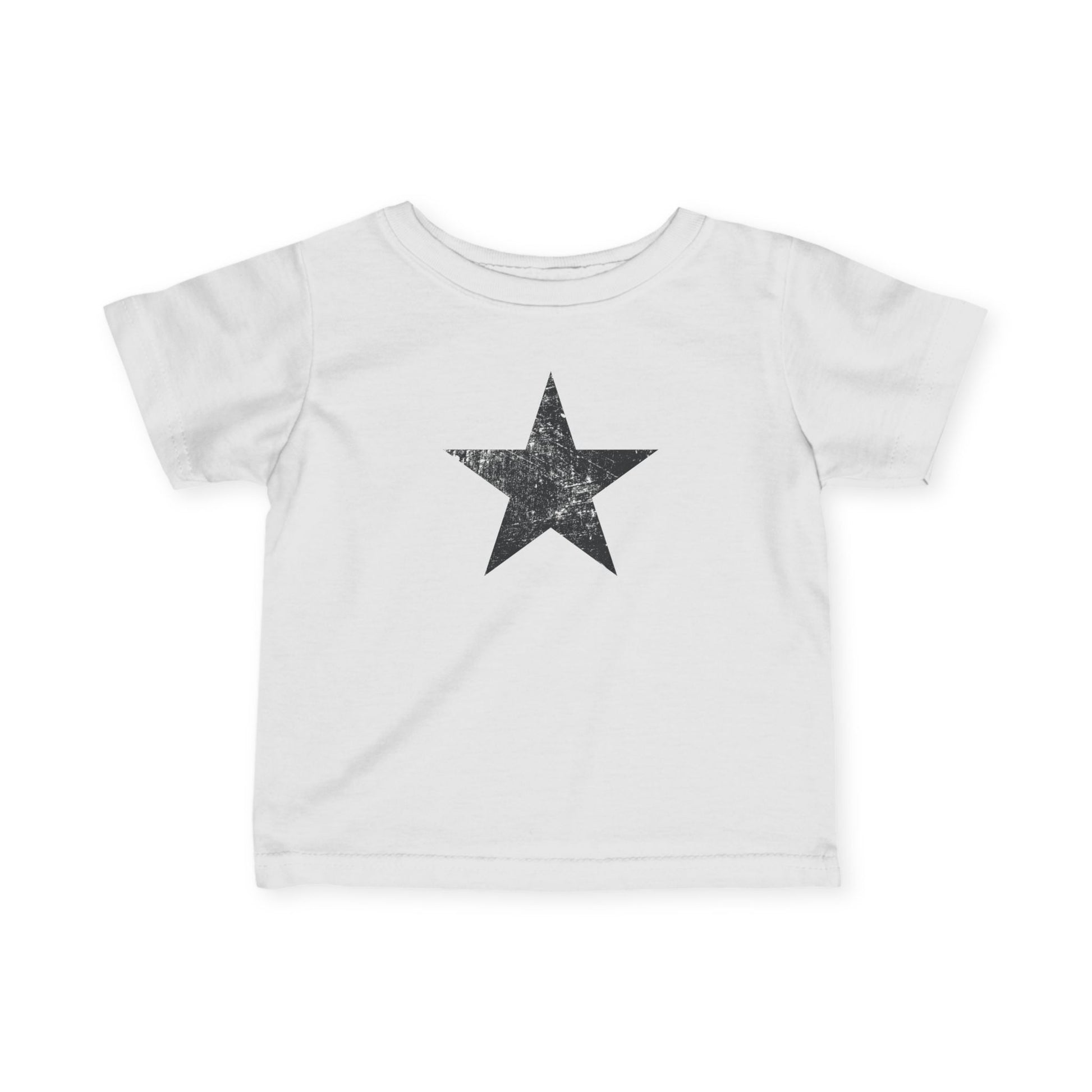 Black distressed Star