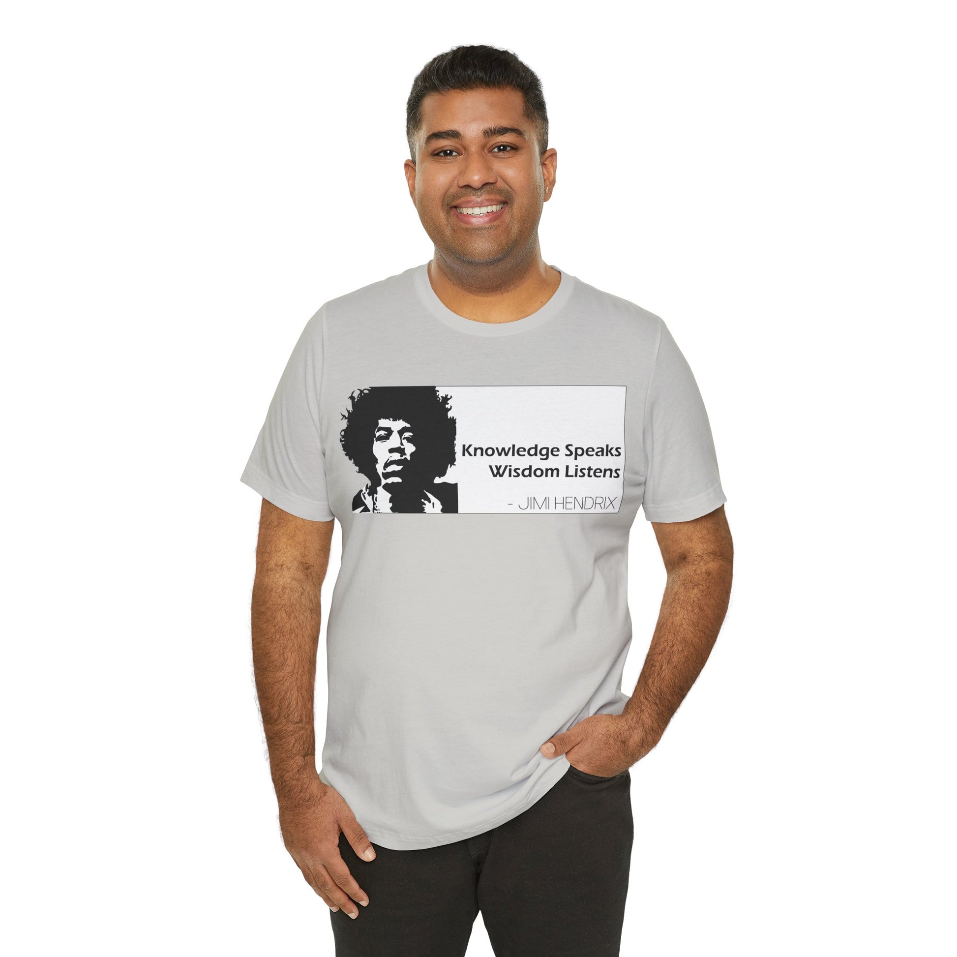 Jimi Hendrix-Knowledge Speaks Wisdom Listens