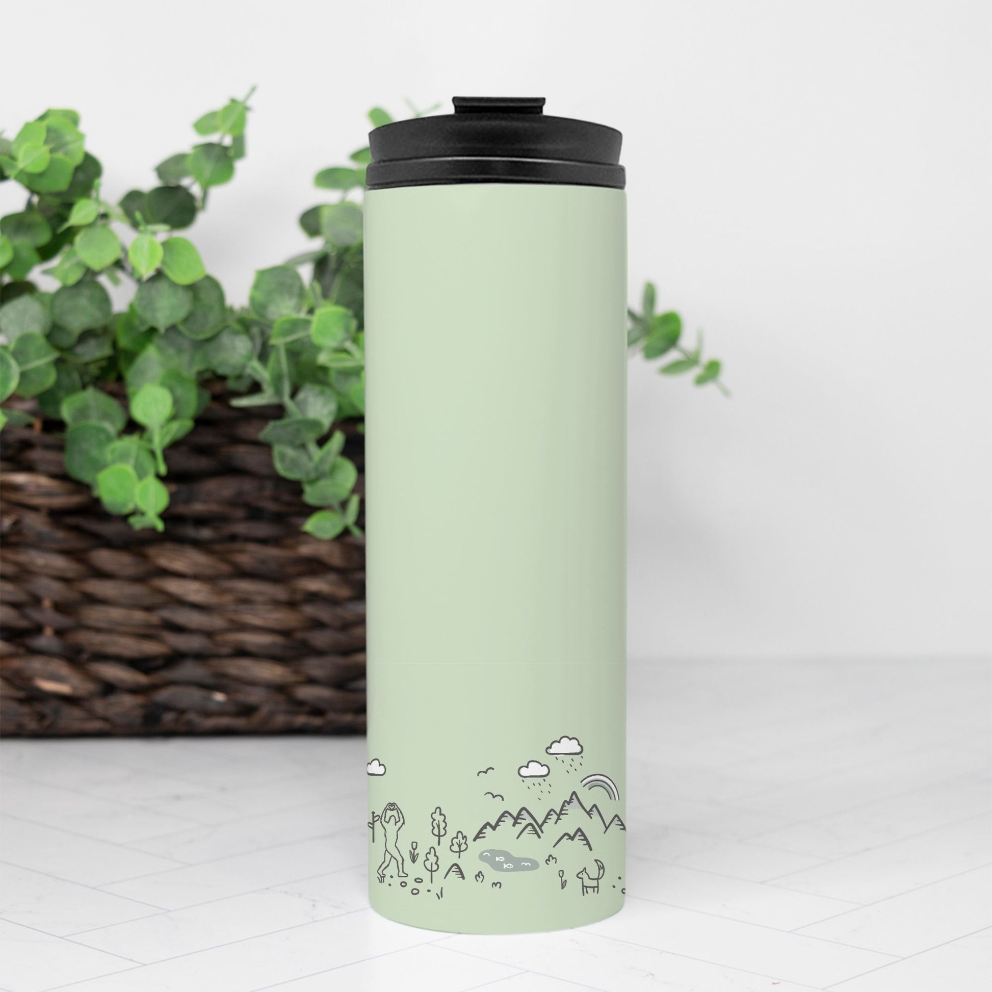 Bigfoot Camping Chaos Tumbler – Outdoor Adventure