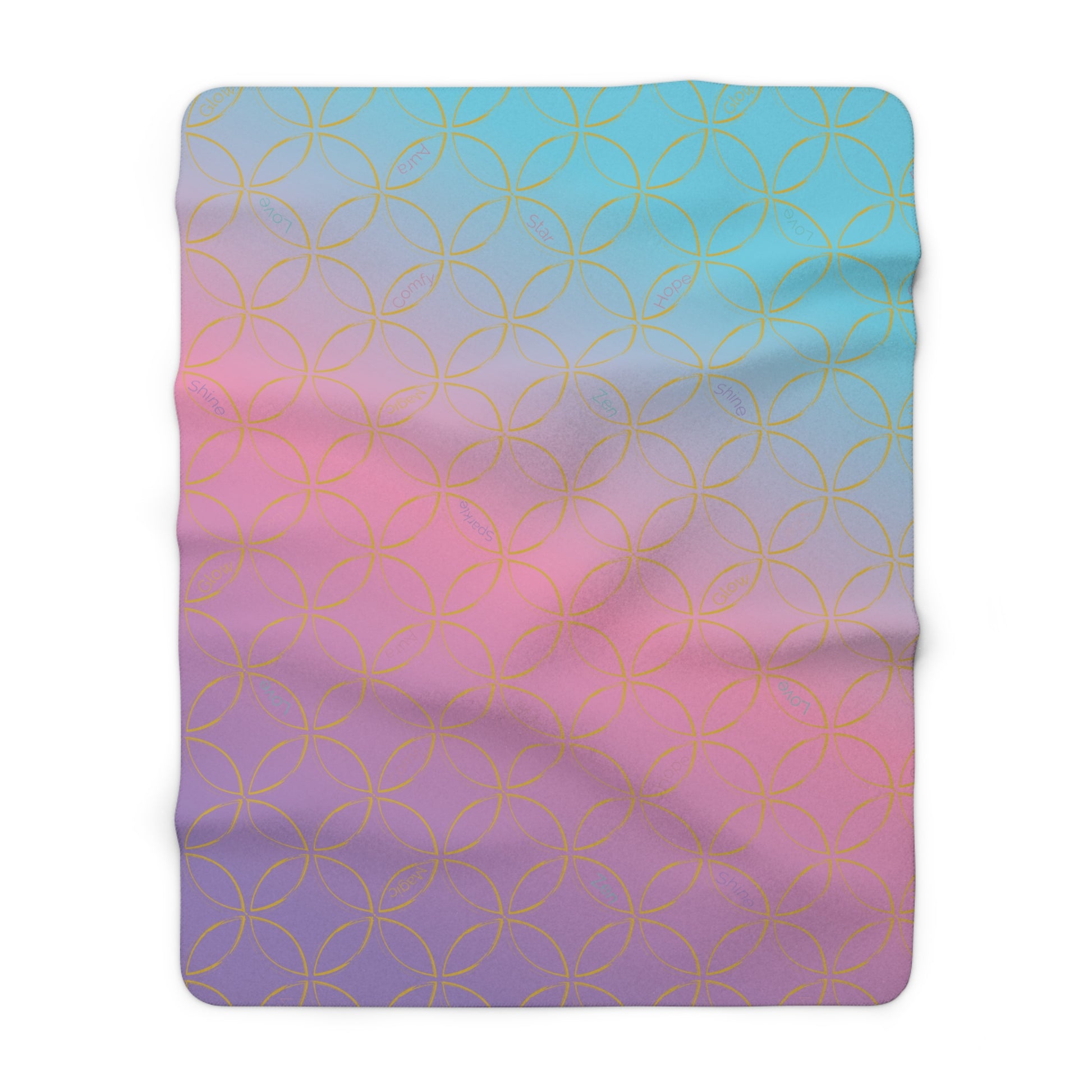 Cozy Glow Blanket – Hidden Message Design