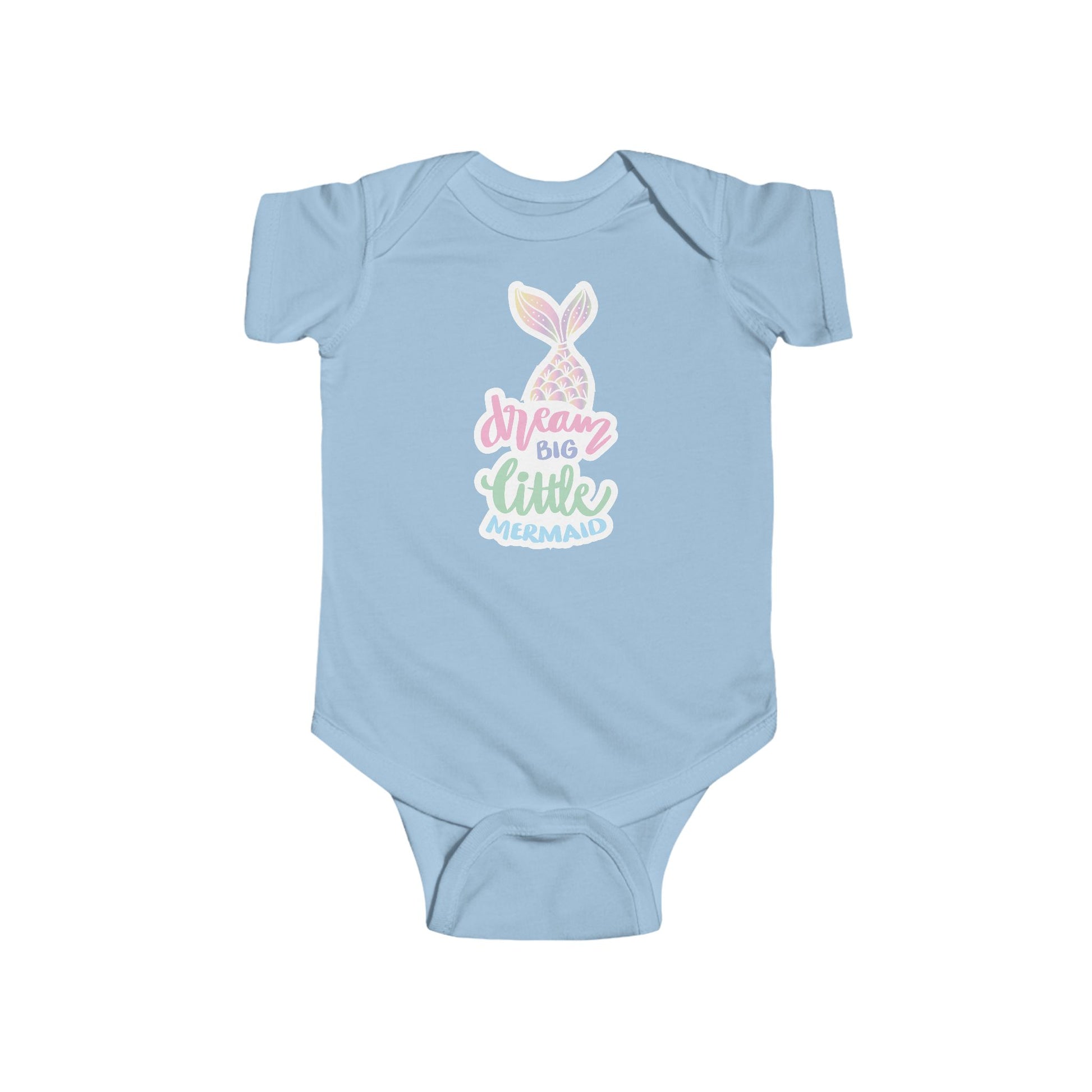 Dream Big Little Mermaid Baby Onesie