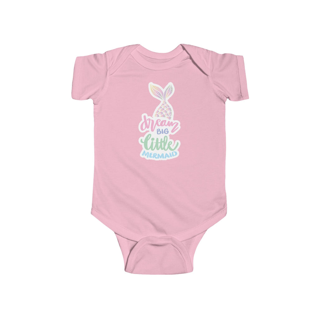 Dream Big Little Mermaid Baby Onesie