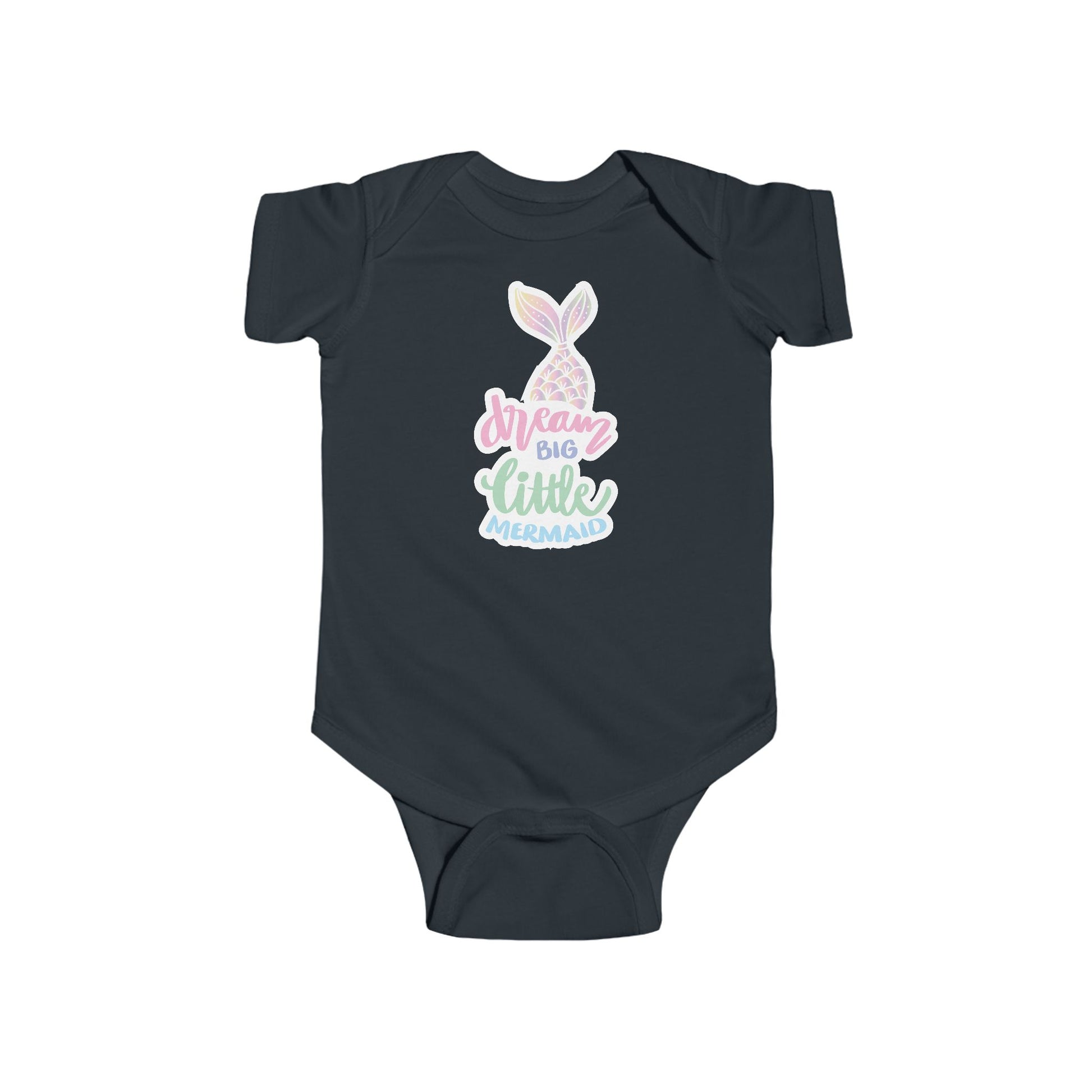 Dream Big Little Mermaid Baby Onesie