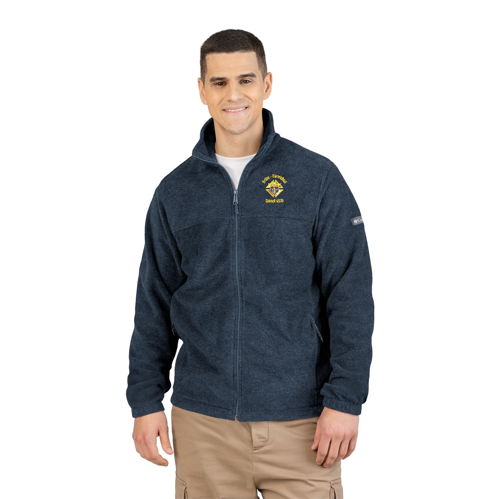 Knights of Columbus Council 4970 Columbia Fleece Embroidery Jacket Personalized