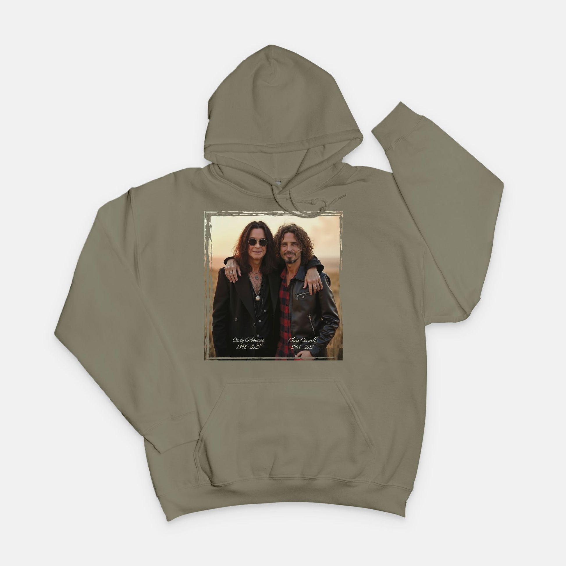 Chris Cornell & Ozzy Osbourne Tribute Hoodie – Legends Never Fade