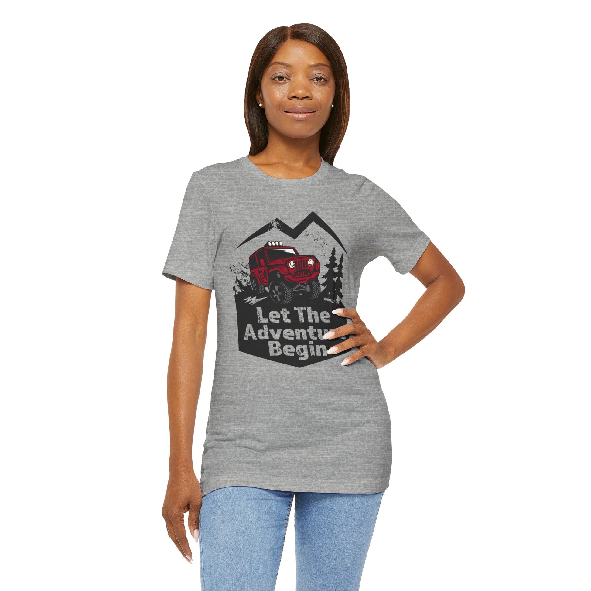 Let the Adventure Begin – Hidden Bigfoot Off-Road Jeep Tee