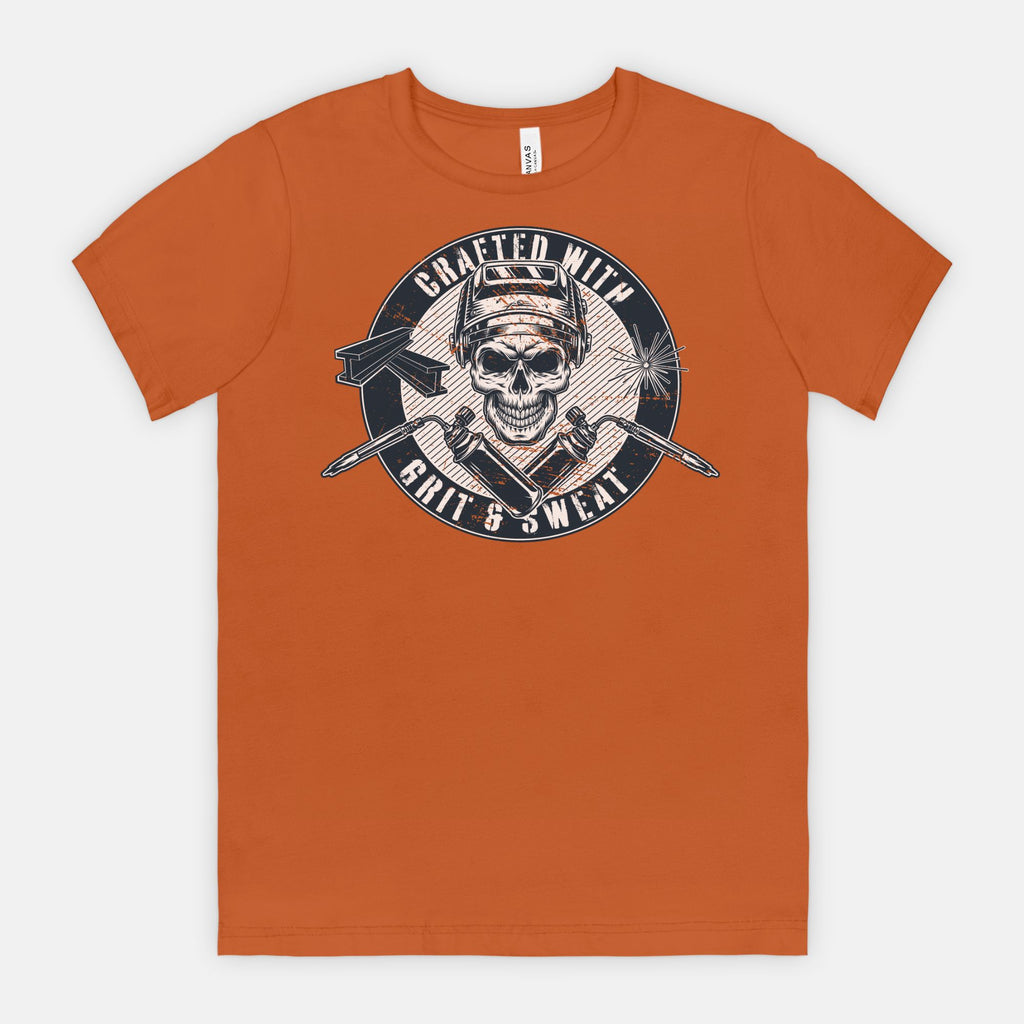 Crafted With Grit & Sweat Welding Shirt
