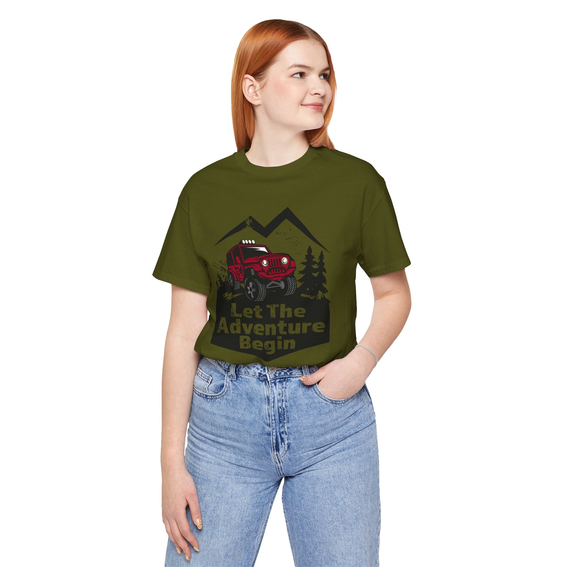 Let the Adventure Begin – Hidden Bigfoot Off-Road Jeep Tee