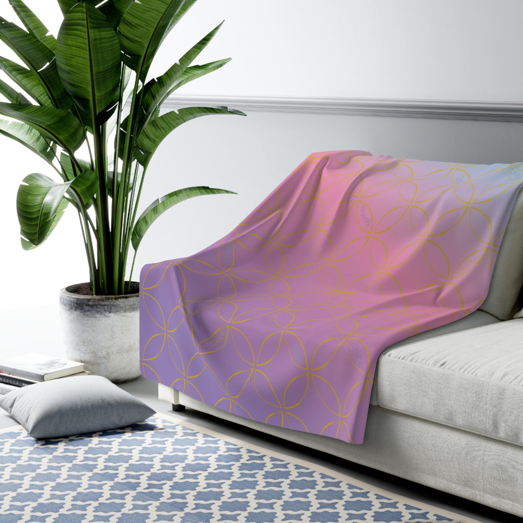 Cozy Glow Blanket – Hidden Message Design