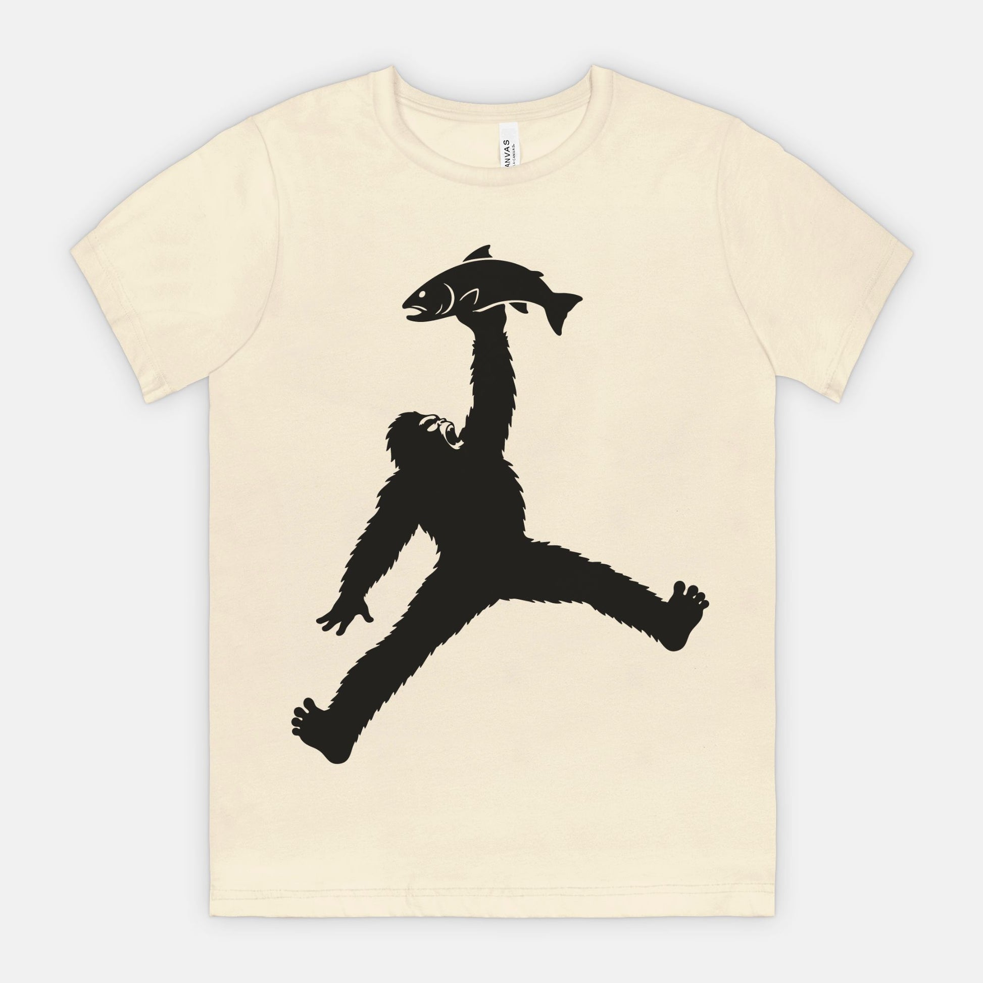 Bigfoot Caught Dinner Graphic Tee