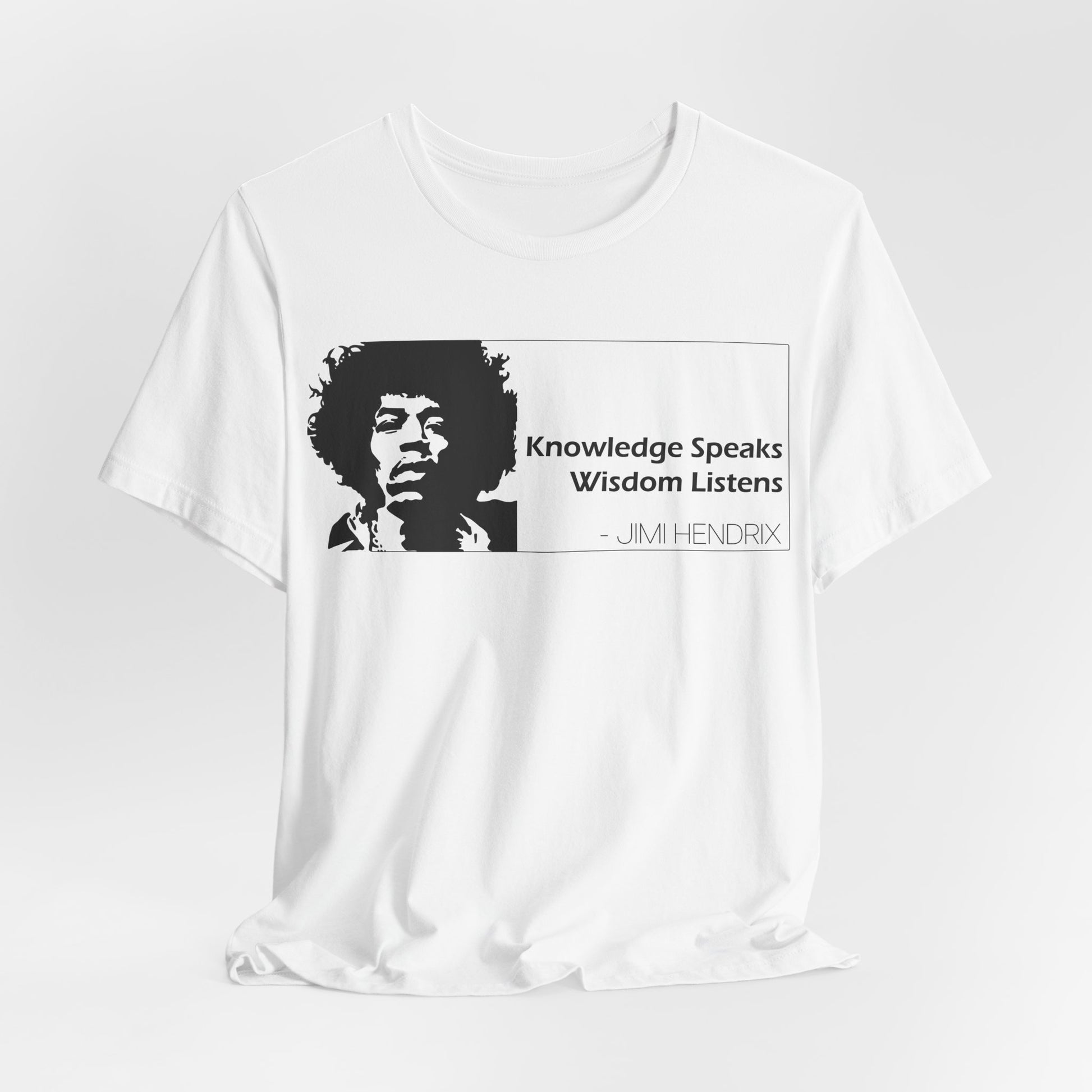 Jimi Hendrix-Knowledge Speaks Wisdom Listens