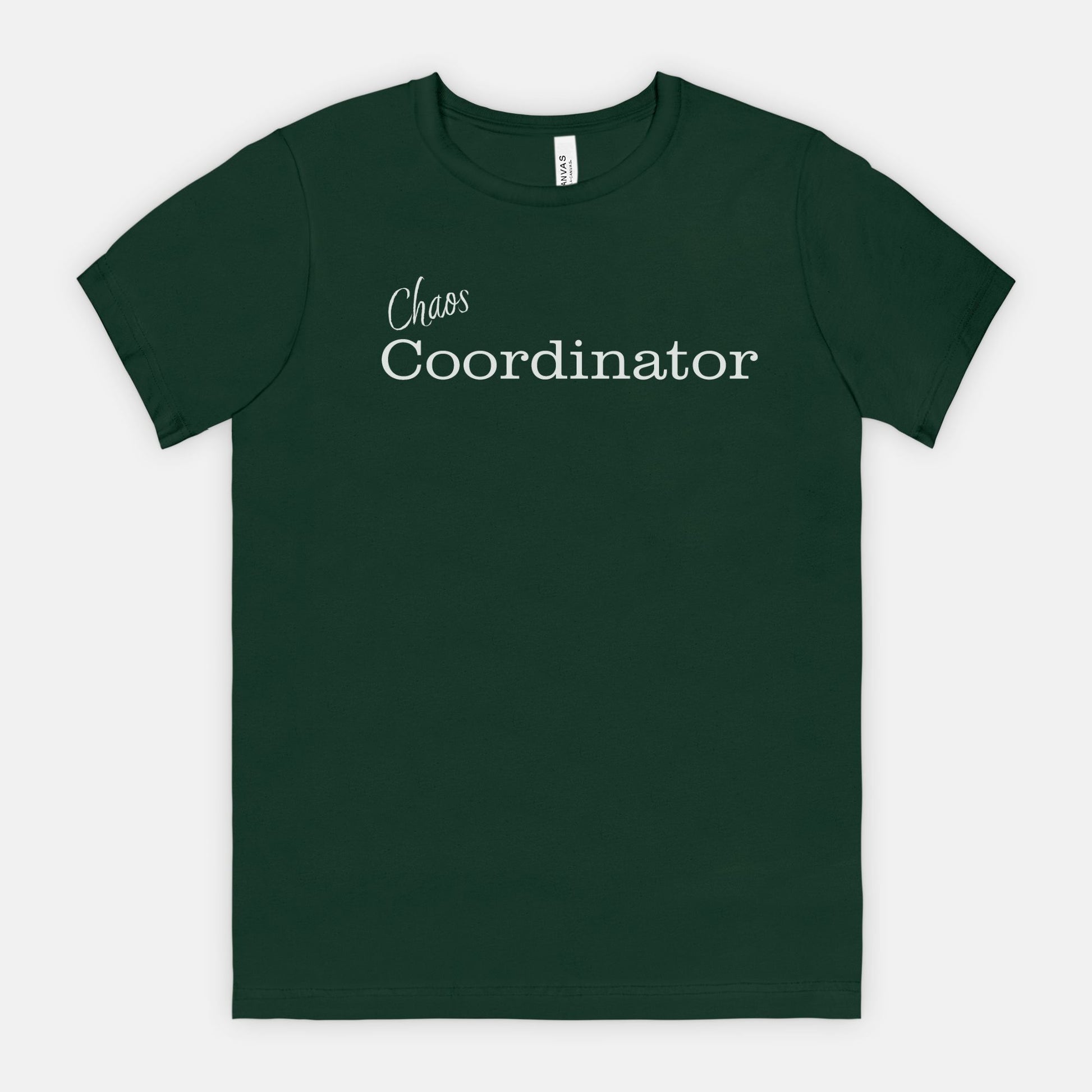 Chaos Coordinator Tee - White Text