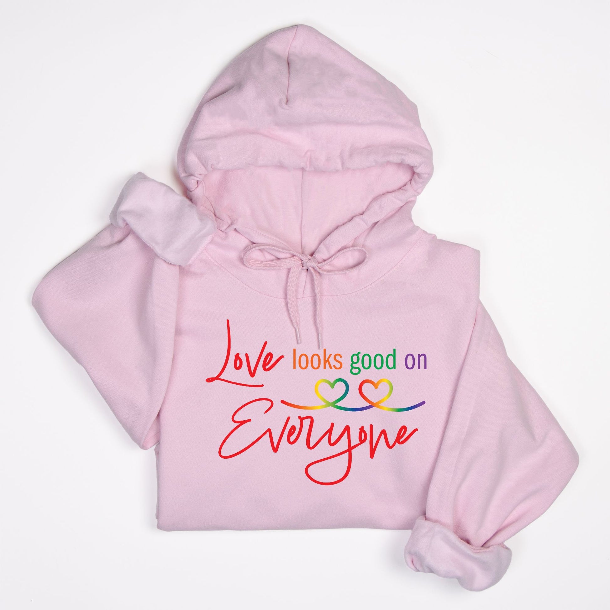 Love Looks Good on Everyone Pride Hoodie