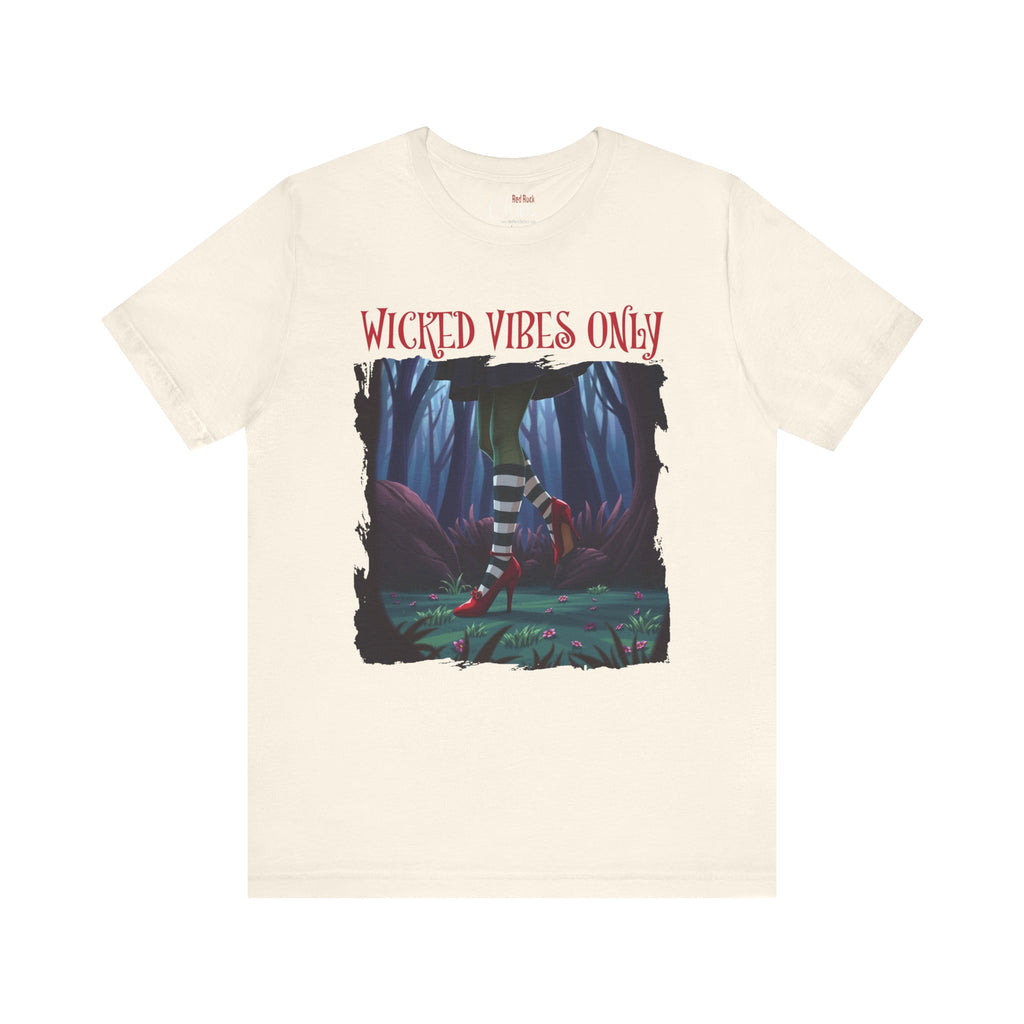 Wicked Vibes Only Distressed Witch