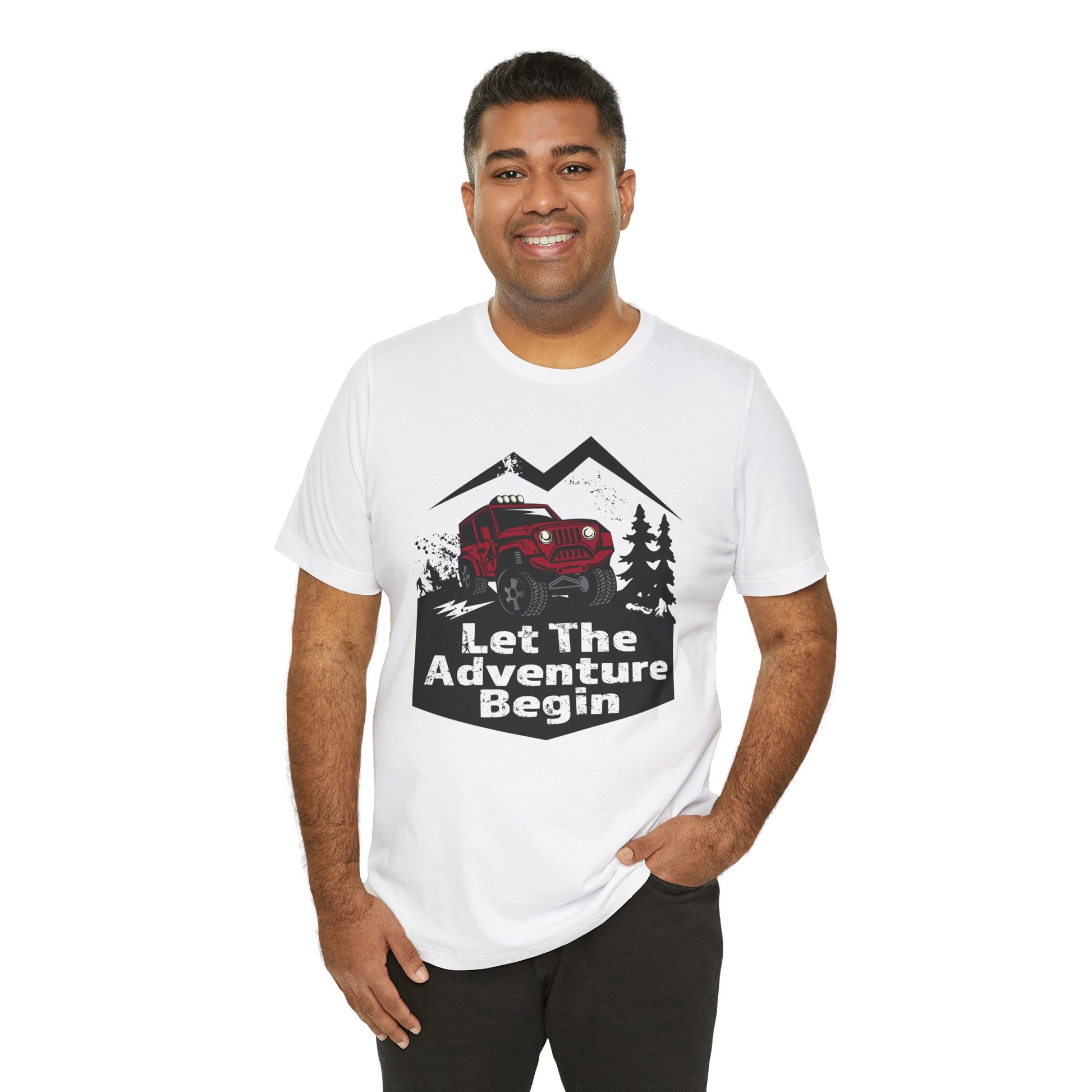 Let the Adventure Begin – Hidden Bigfoot Off-Road Jeep Tee