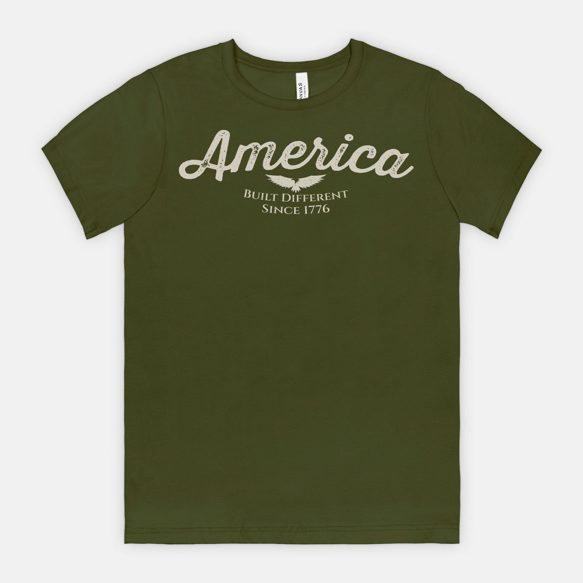 America Built Different Since 1776 Patriotic T-Shirt