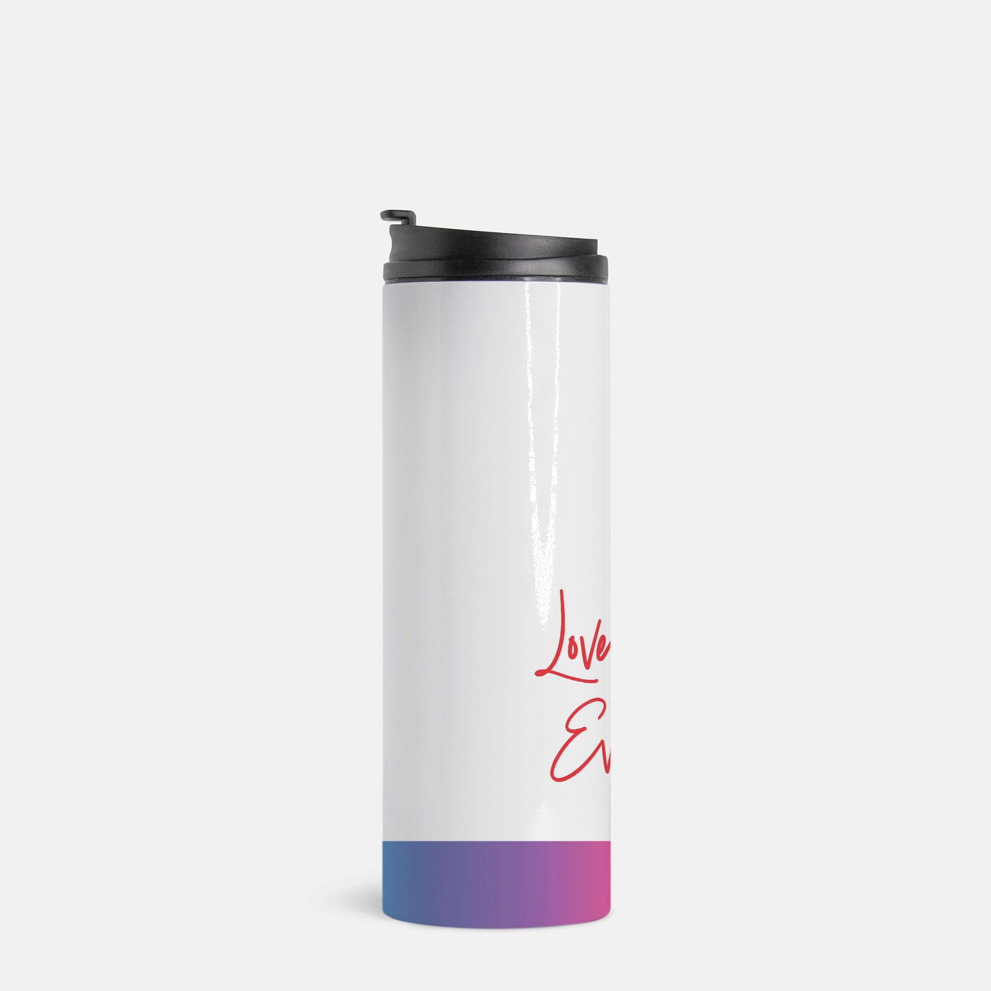 Love Looks Good on Everyone Pride Tumbler – Rainbow Equality Drinkware