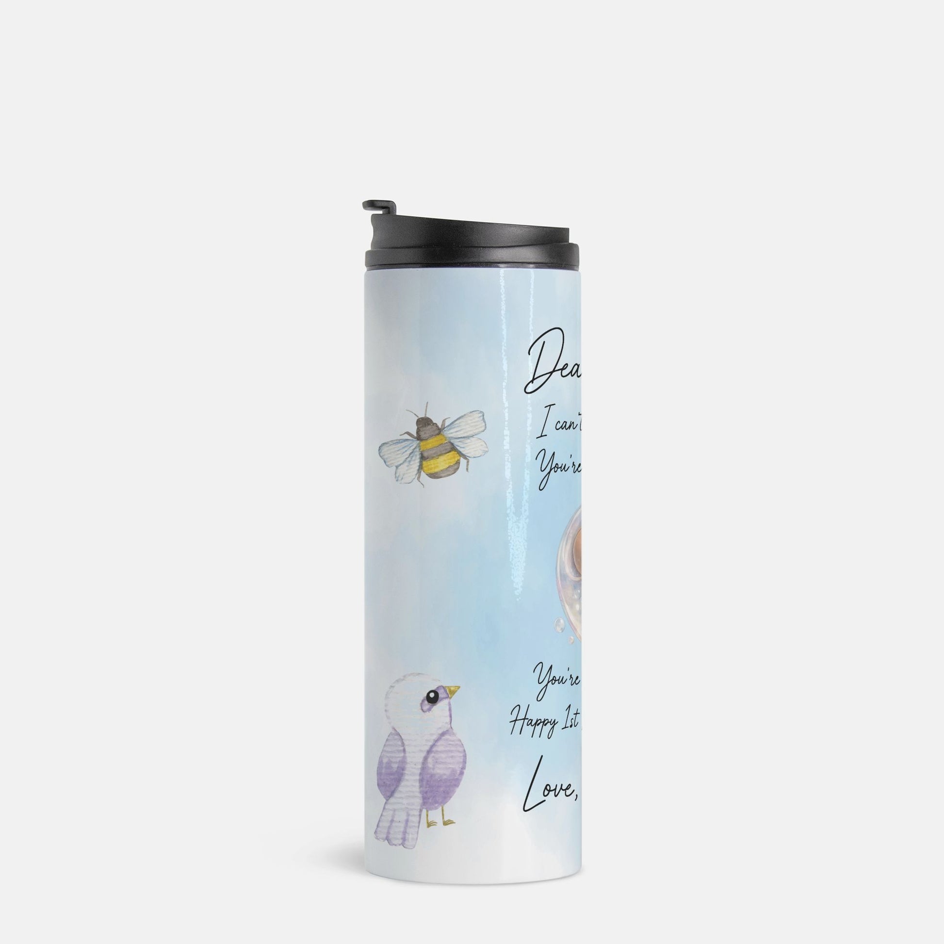 Dear Mommy Baby Bump Tumbler