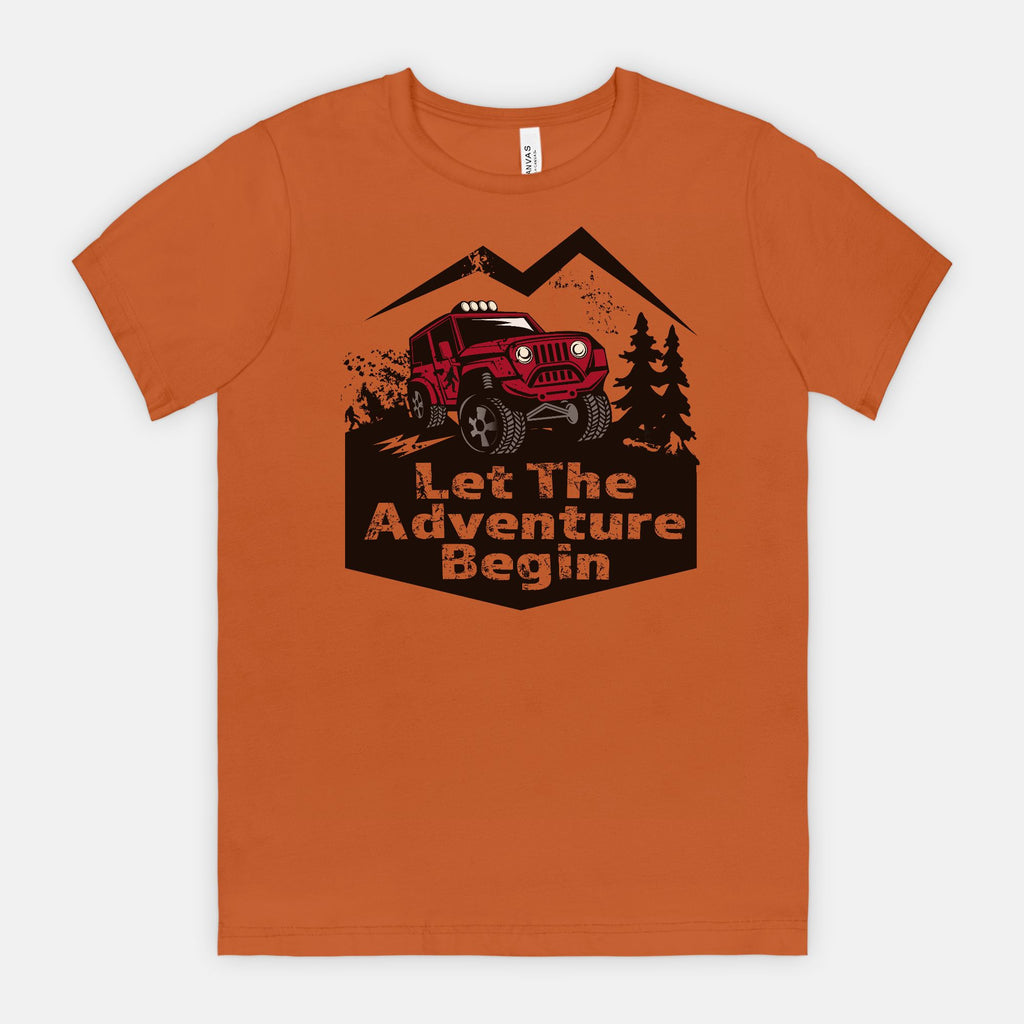 Let the Adventure Begin – Hidden Bigfoot Off-Road Tee