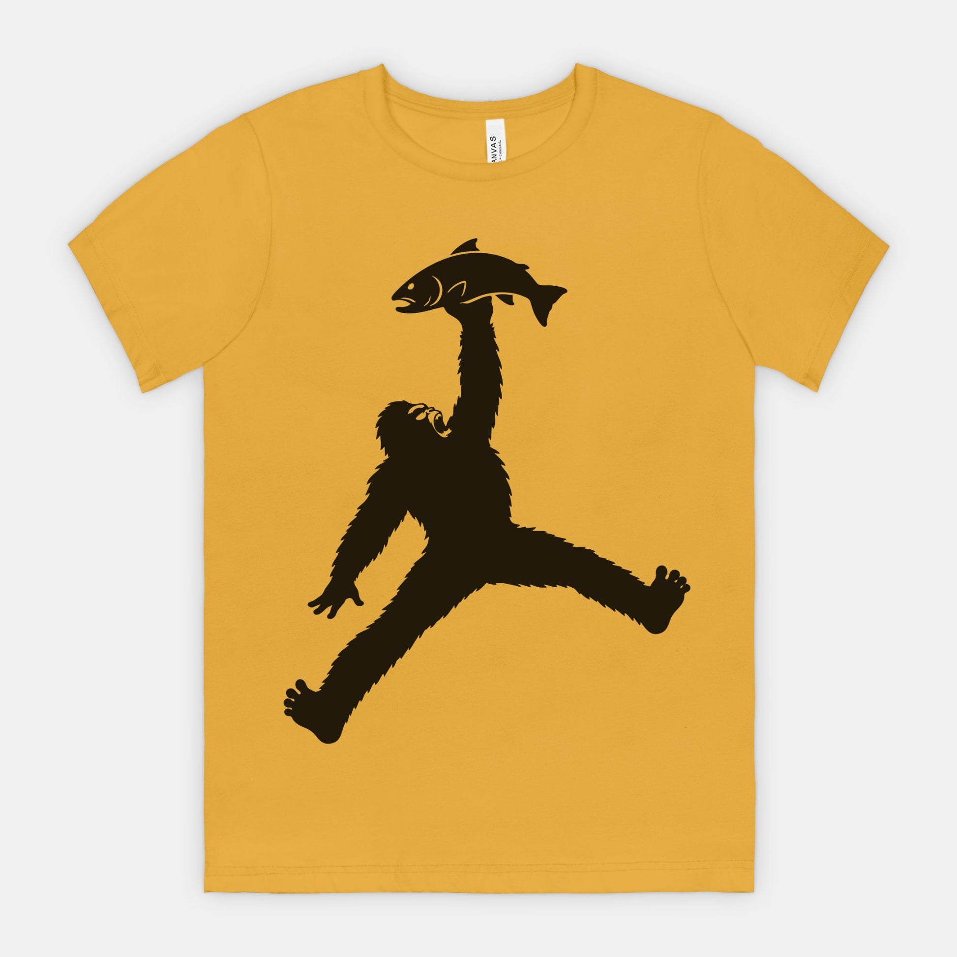 Bigfoot Caught Dinner Graphic Tee