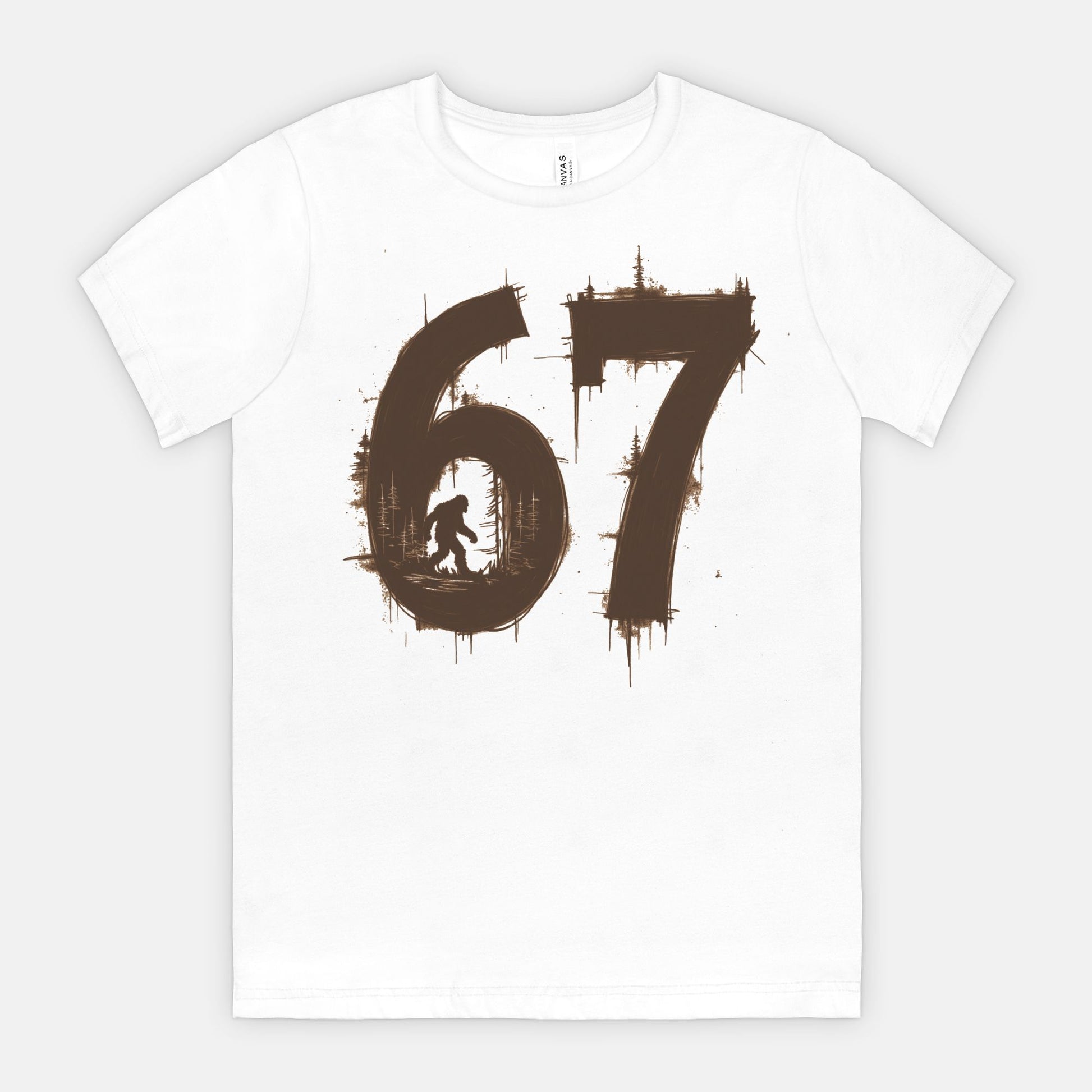 67 Bigfoot Sepia Graphic Tee