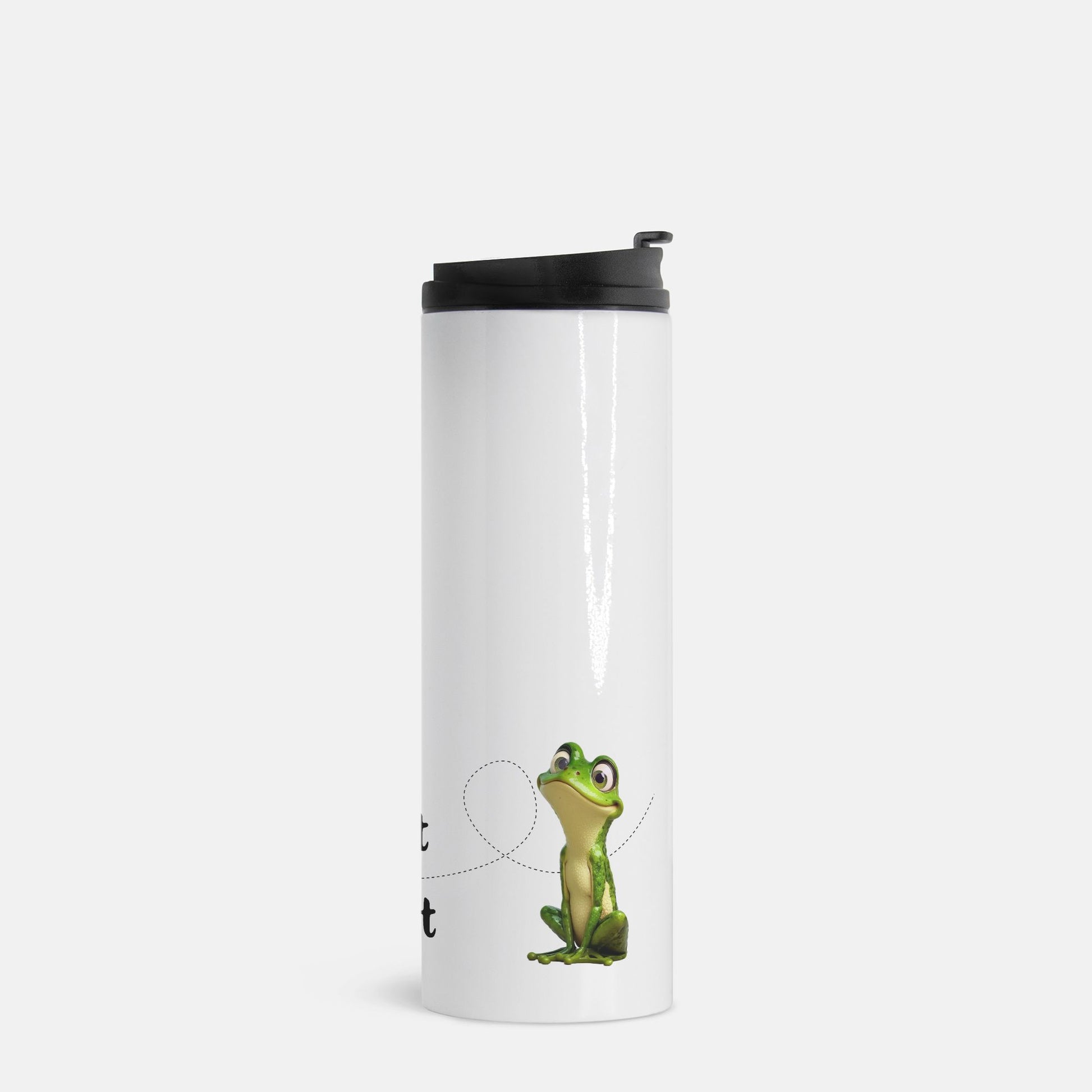 Sip, Ribbit, Repeat – Funny Frog Tumbler