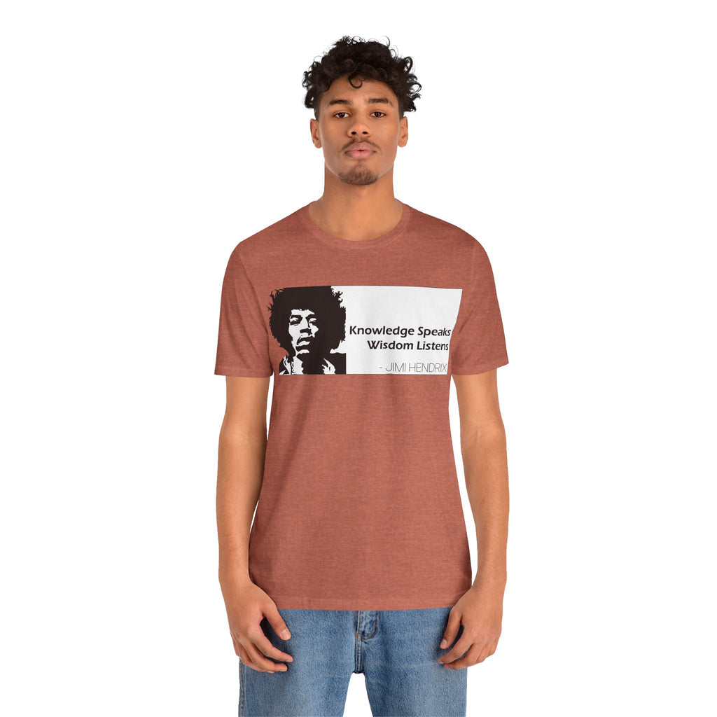 Jimi Hendrix-Knowledge Speaks Wisdom Listens