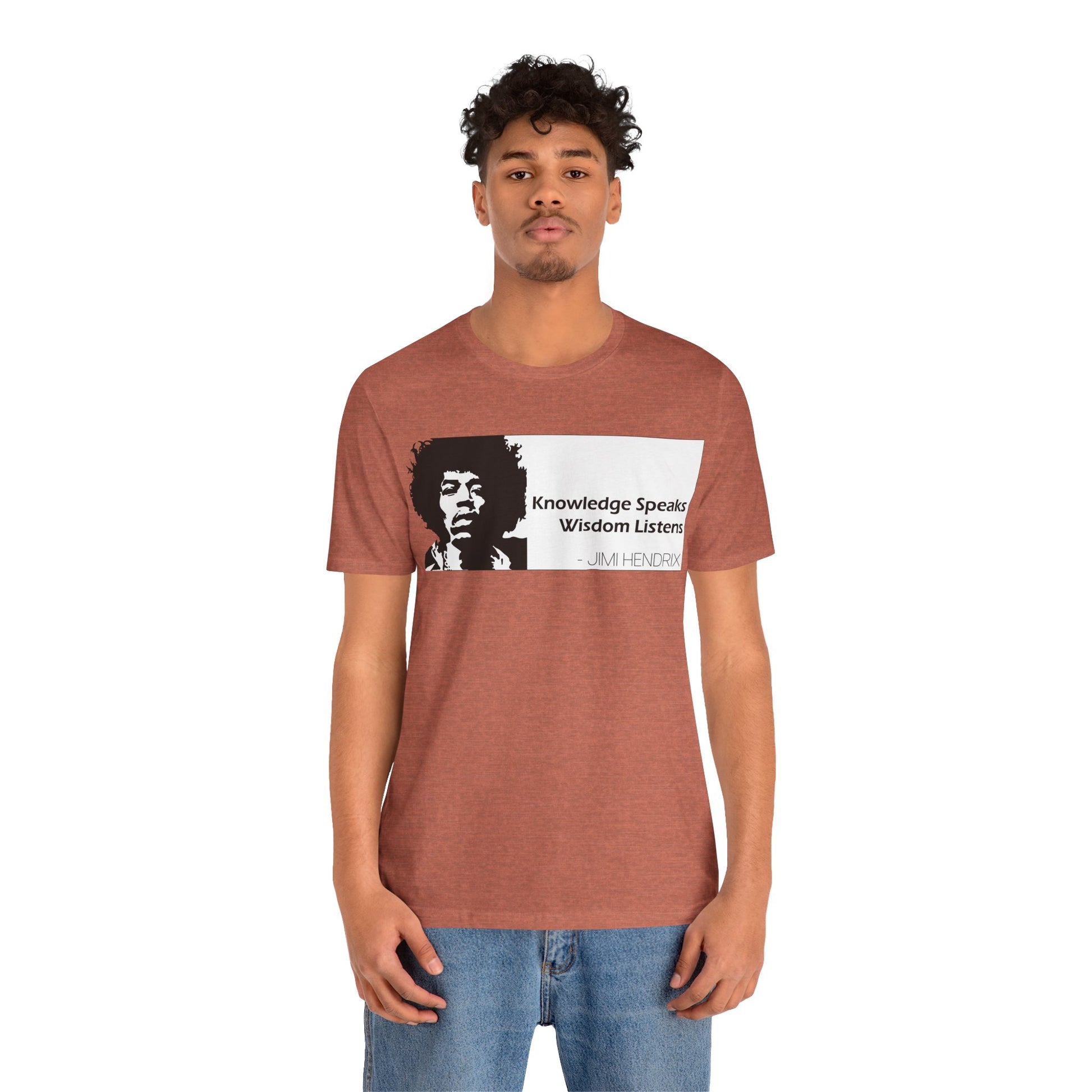Jimi Hendrix-Knowledge Speaks Wisdom Listens
