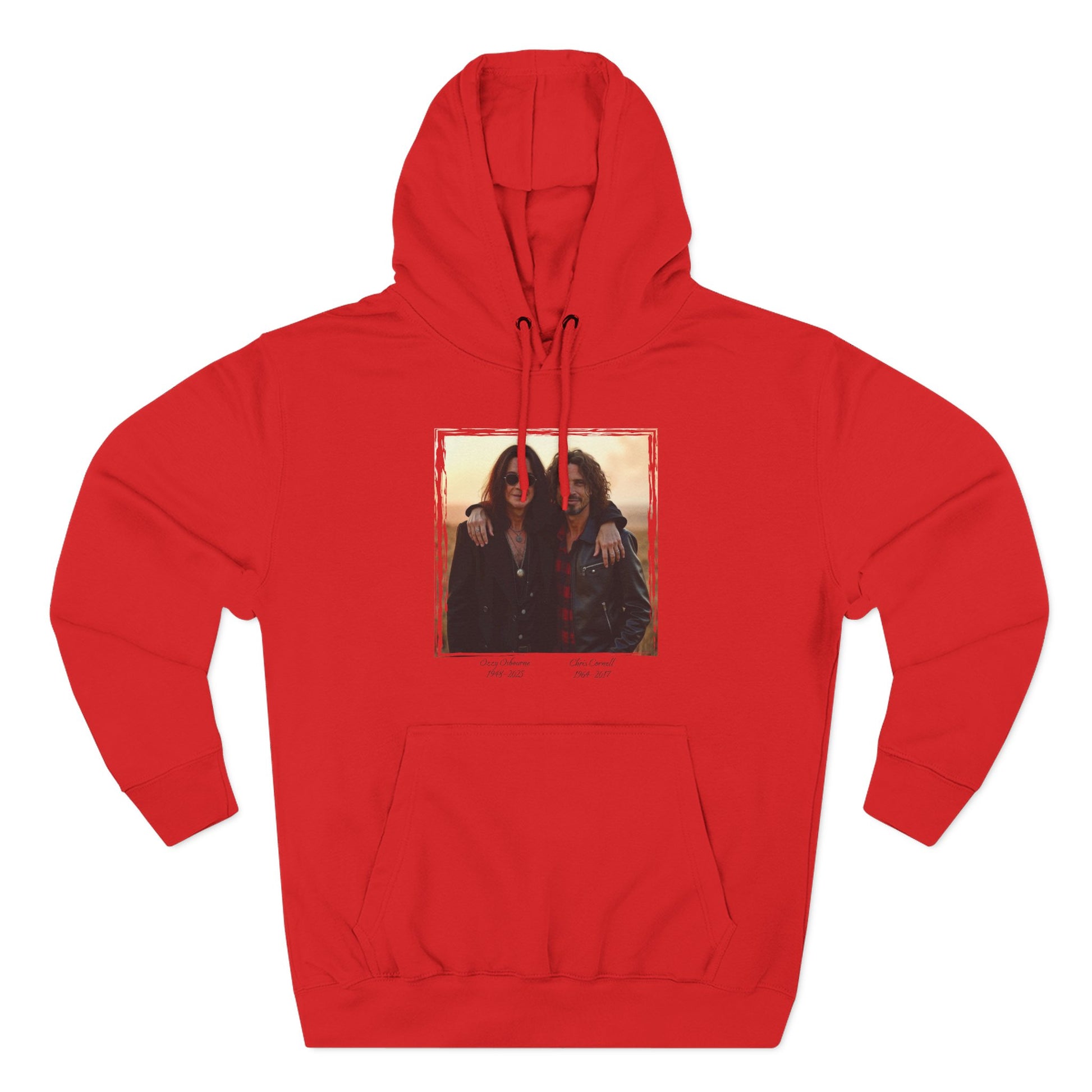 Chris Cornell & Ozzy Osbourne Tribute Hoodie – Legends Never Fade