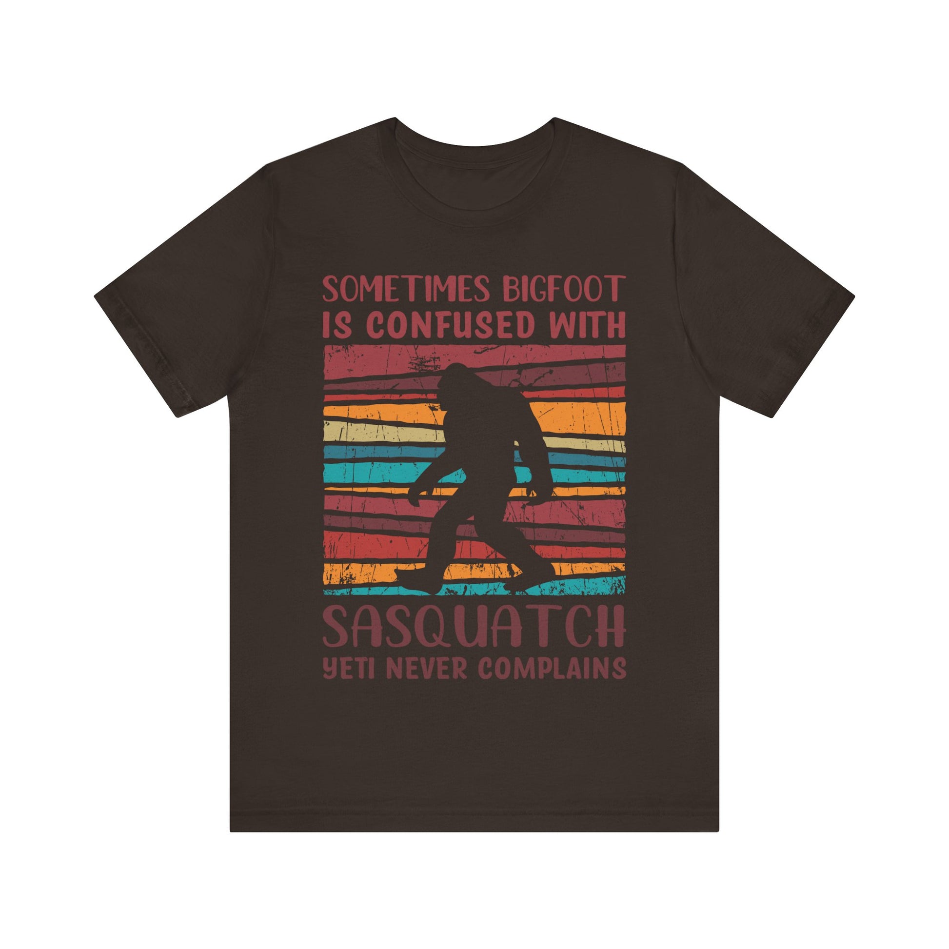 Bigfoot is sometimes confused with Sasquatch. Yeti never complains.