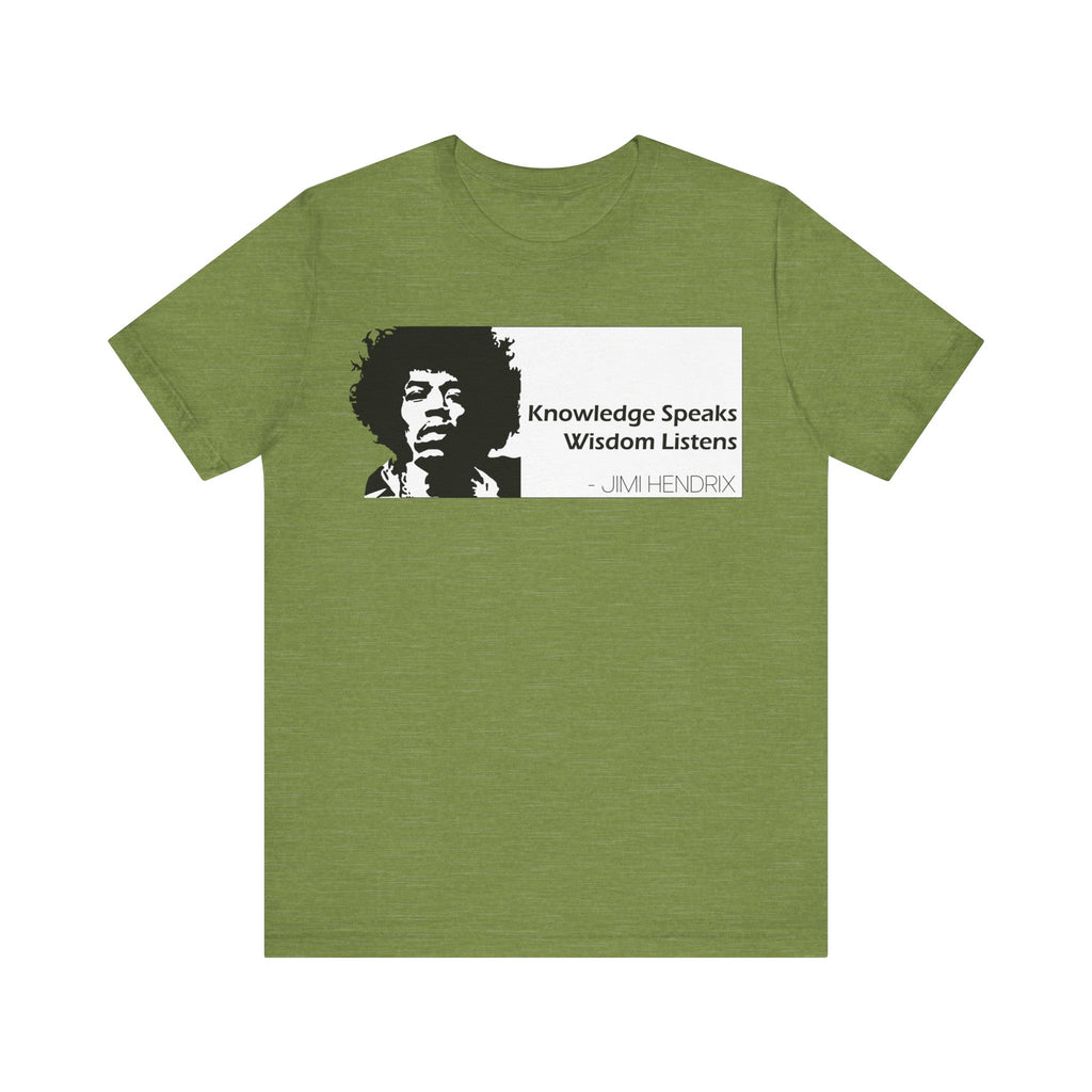 Jimi Hendrix-Knowledge Speaks Wisdom Listens
