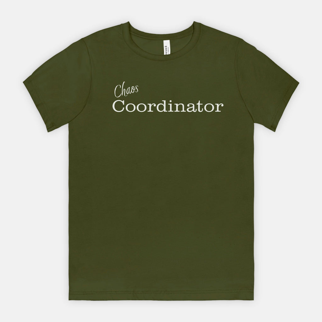 Chaos Coordinator Tee - White Text