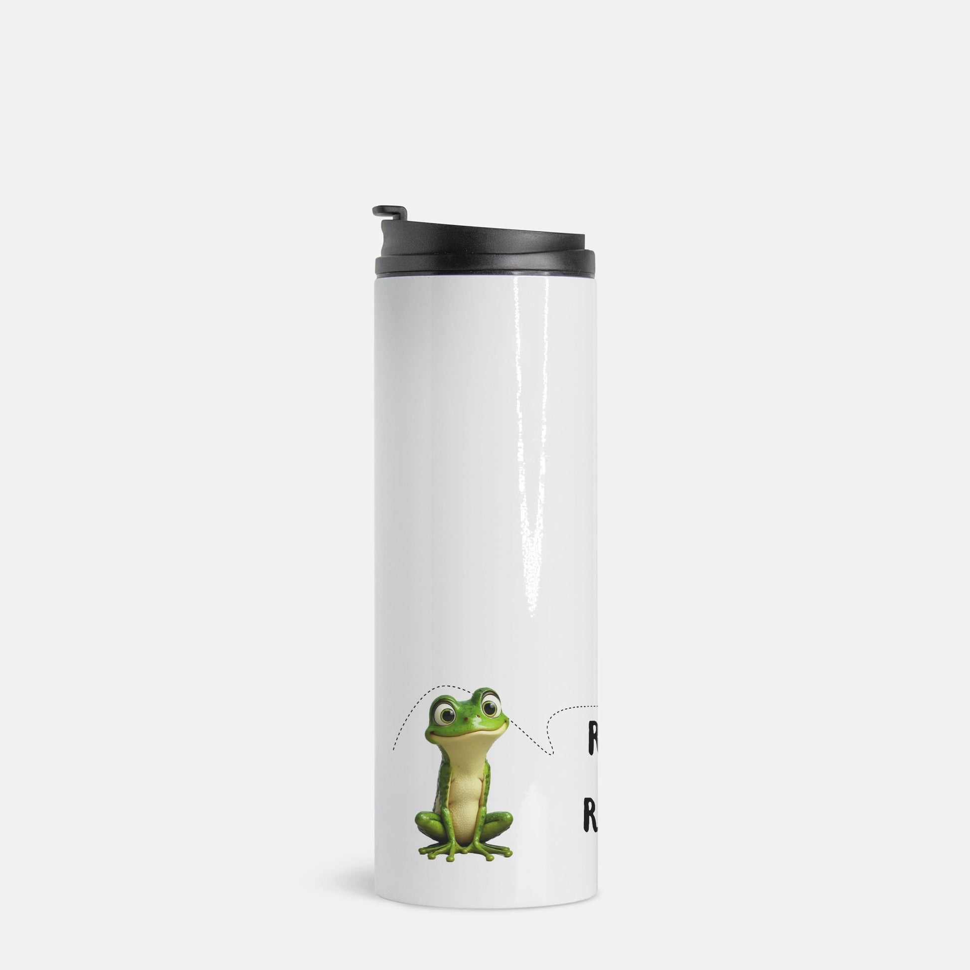 Sip, Ribbit, Repeat – Funny Frog Tumbler