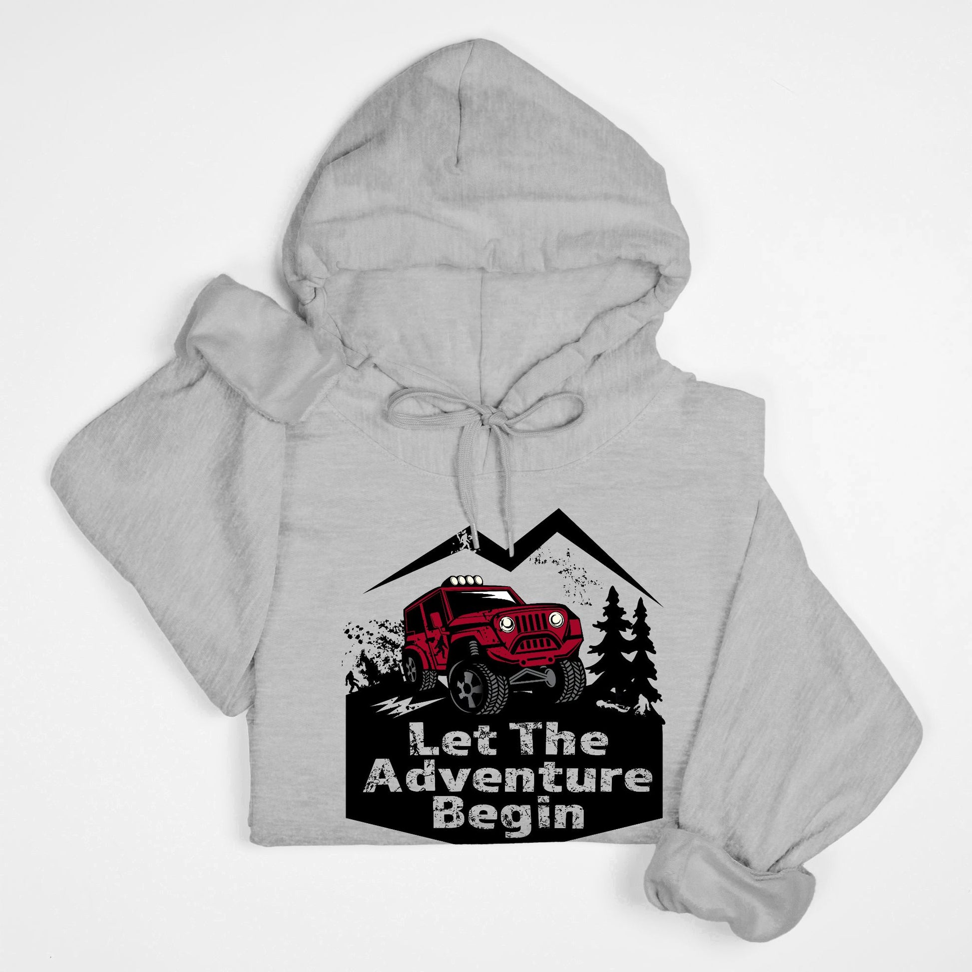 Hidden Bigfoot Off-Road Adventure Hoodie – Jeep Design
