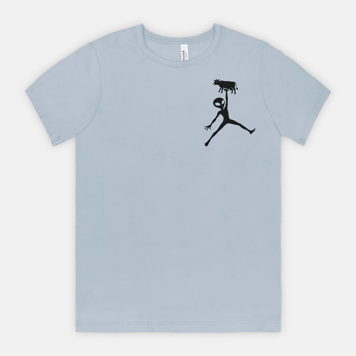 Udderly Unexplained Alien and Cow T-Shirt
