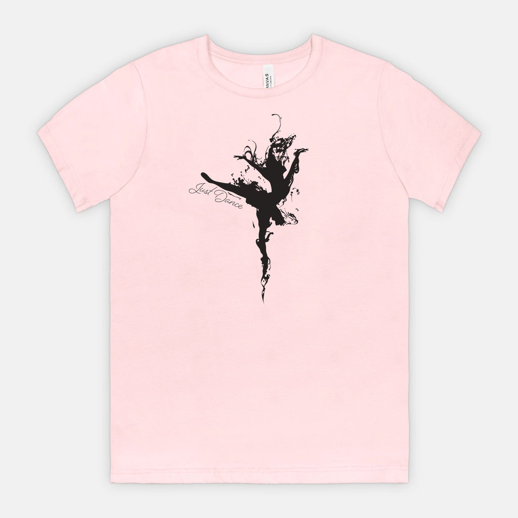 Just Dance – Artistic Ballerina Silhouette T-Shirt
