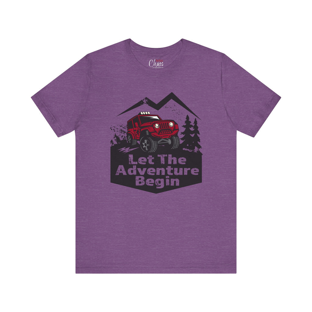 Let the Adventure Begin – Hidden Bigfoot Off-Road Jeep Tee
