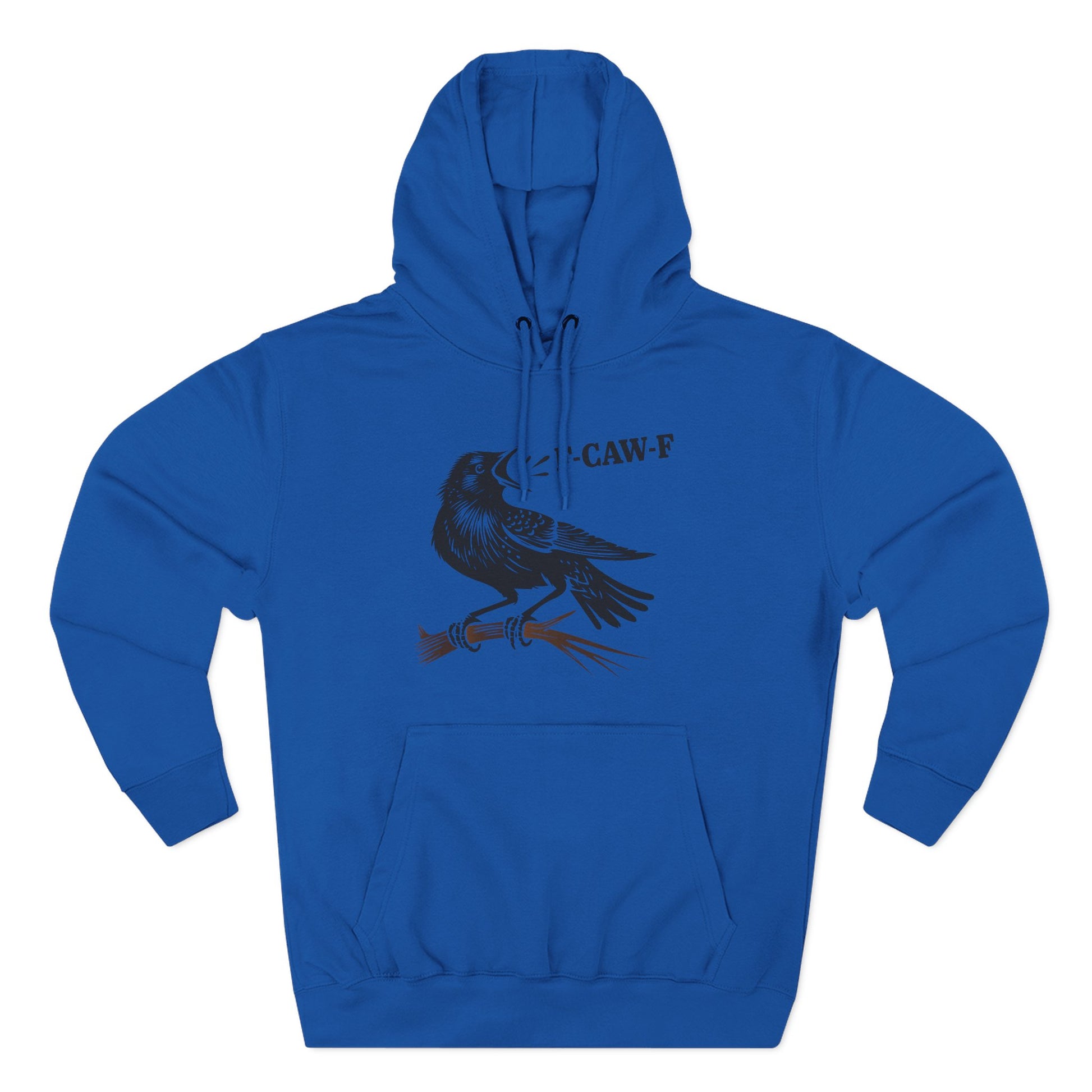 F-CAW-F Crow Hoodie – Funny Edgy Bird Pullover