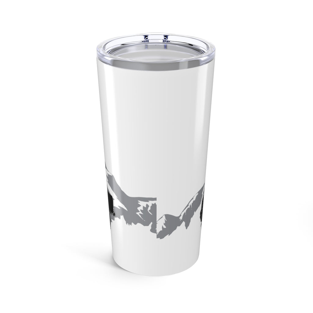 Retro Toyota Truck Tumbler — Vintage Stripes & Mountain Vibes (20oz)