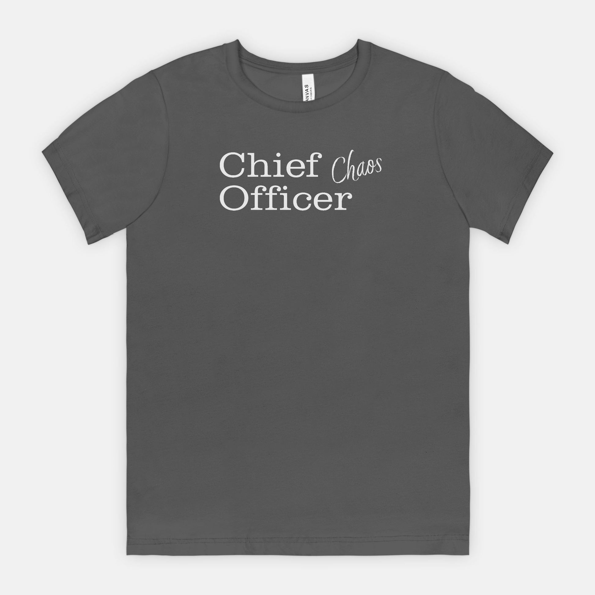 Chief Chaos Officer Tee - White Text