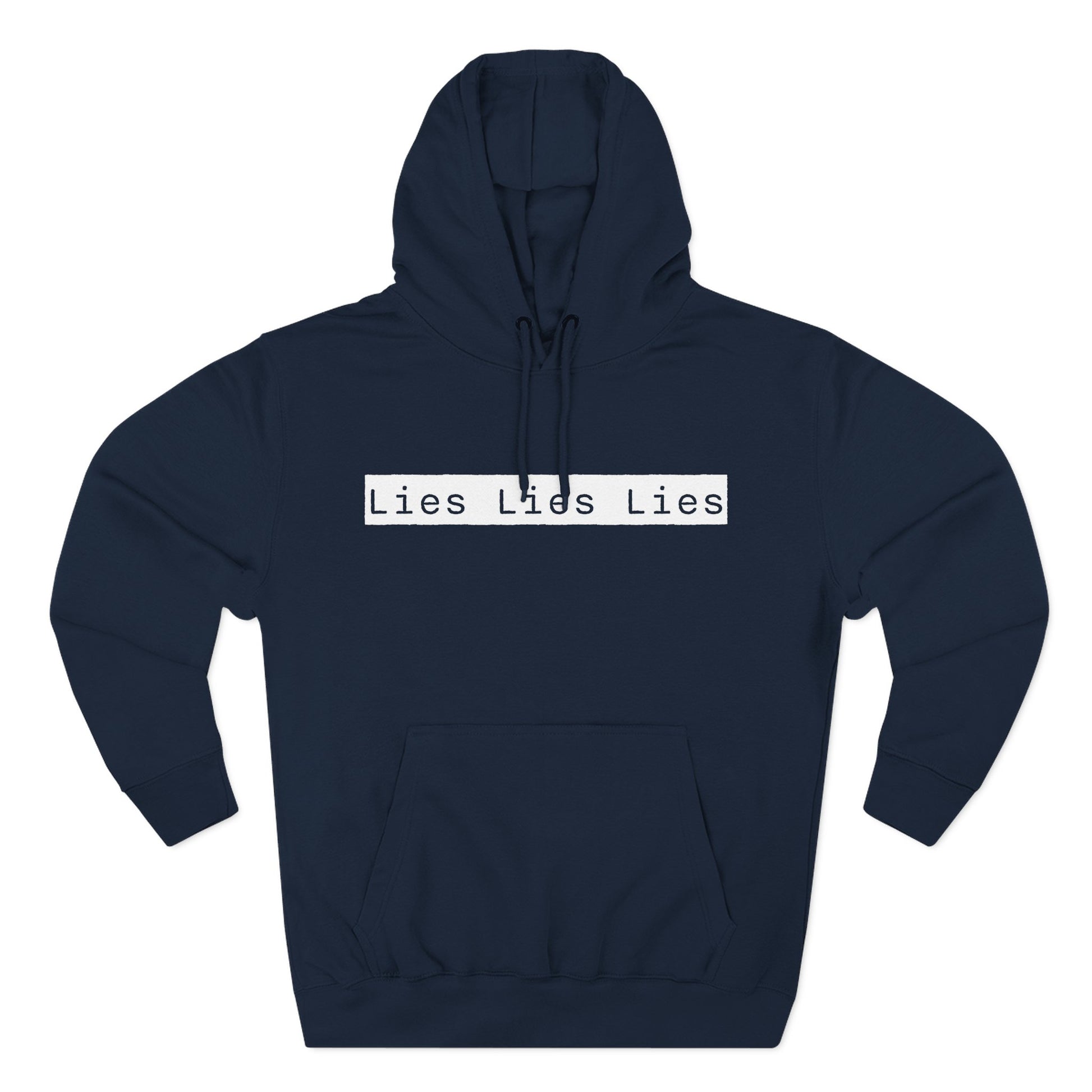 Lies, Lies, Lies | Bold Statement Graphic Hoodie