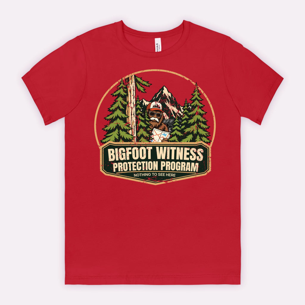 Bigfoot Witness Protection Program T-Shirt