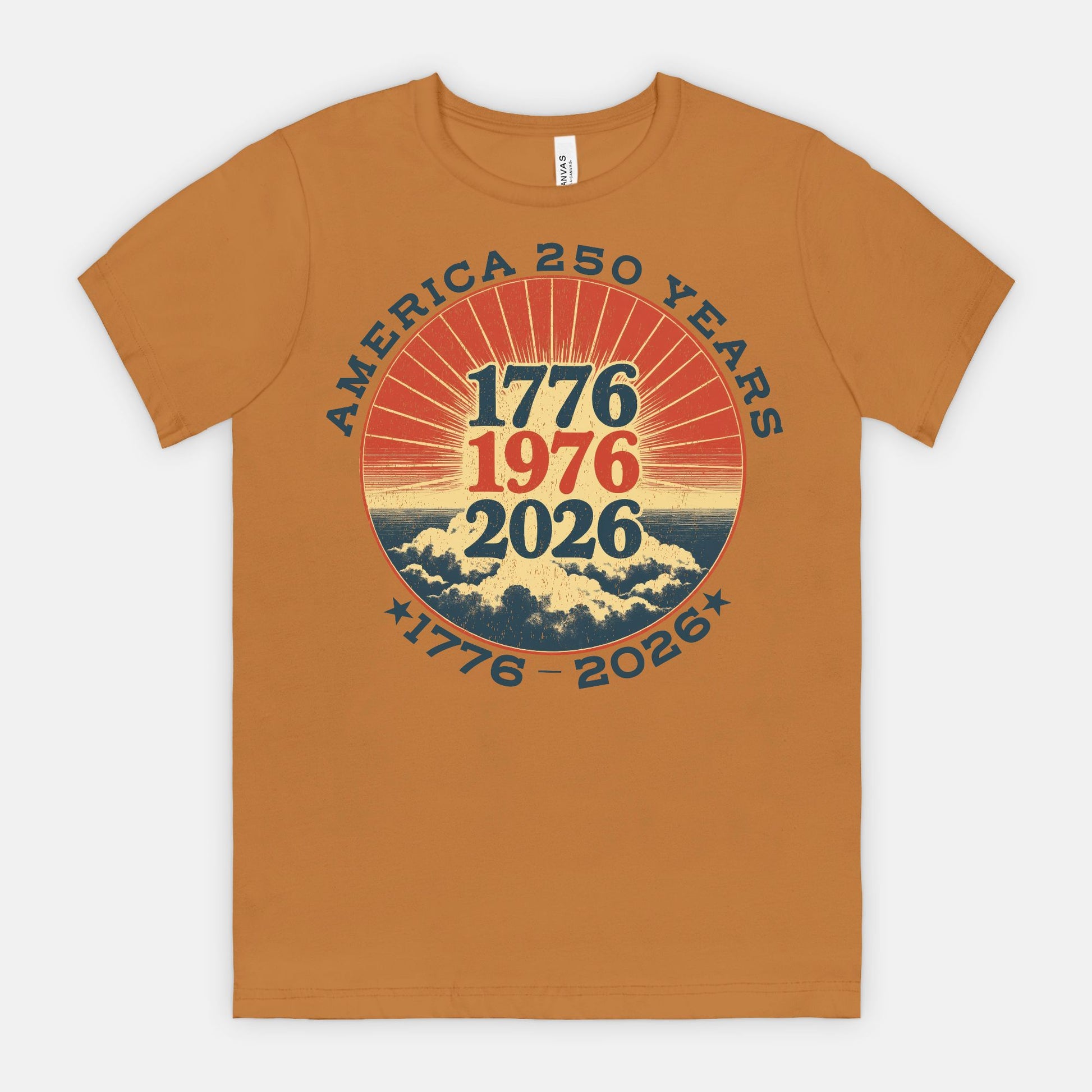 America 250 Years Shirt 1776 1976 2026 Patriotic Vintage T-Shirt USA Anniversary Chaos Collection