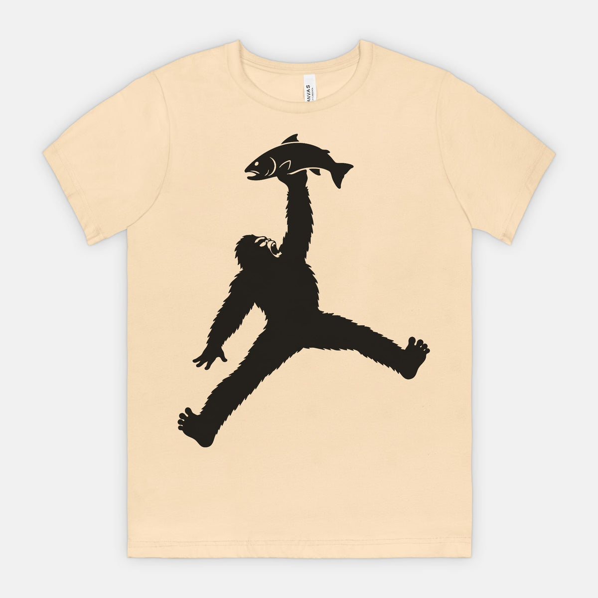 Bigfoot Caught Dinner Graphic Tee