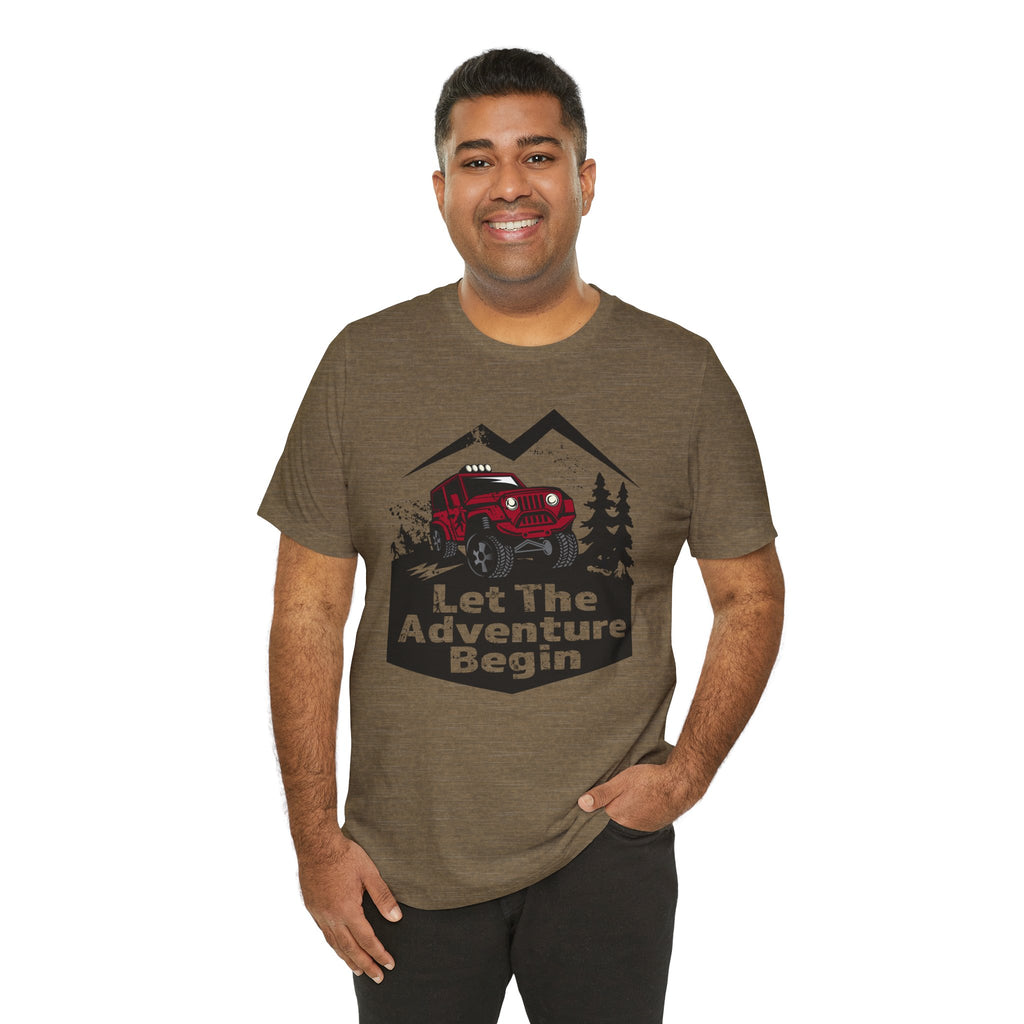 Let the Adventure Begin – Hidden Bigfoot Off-Road Jeep Tee