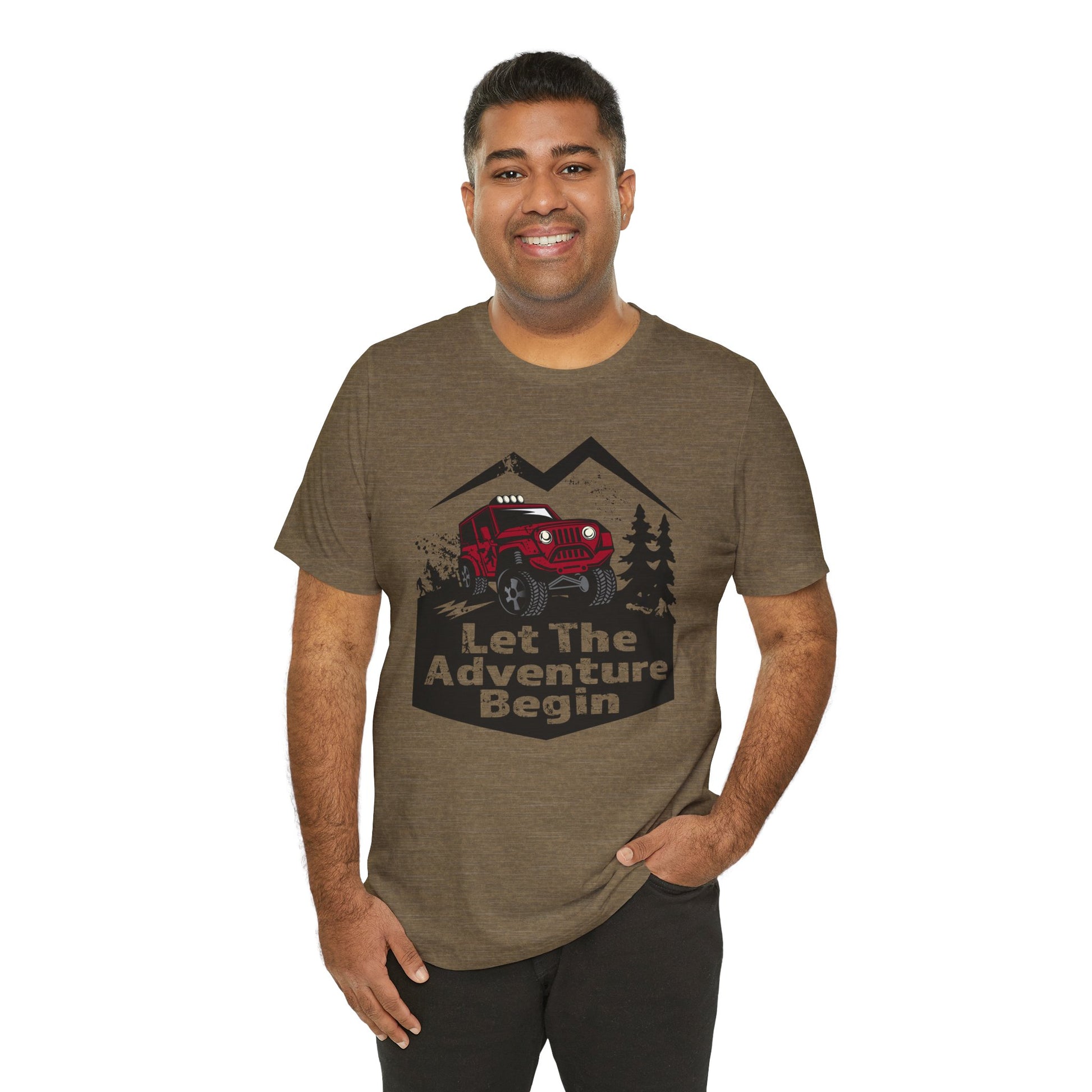 Let the Adventure Begin – Hidden Bigfoot Off-Road Jeep Tee