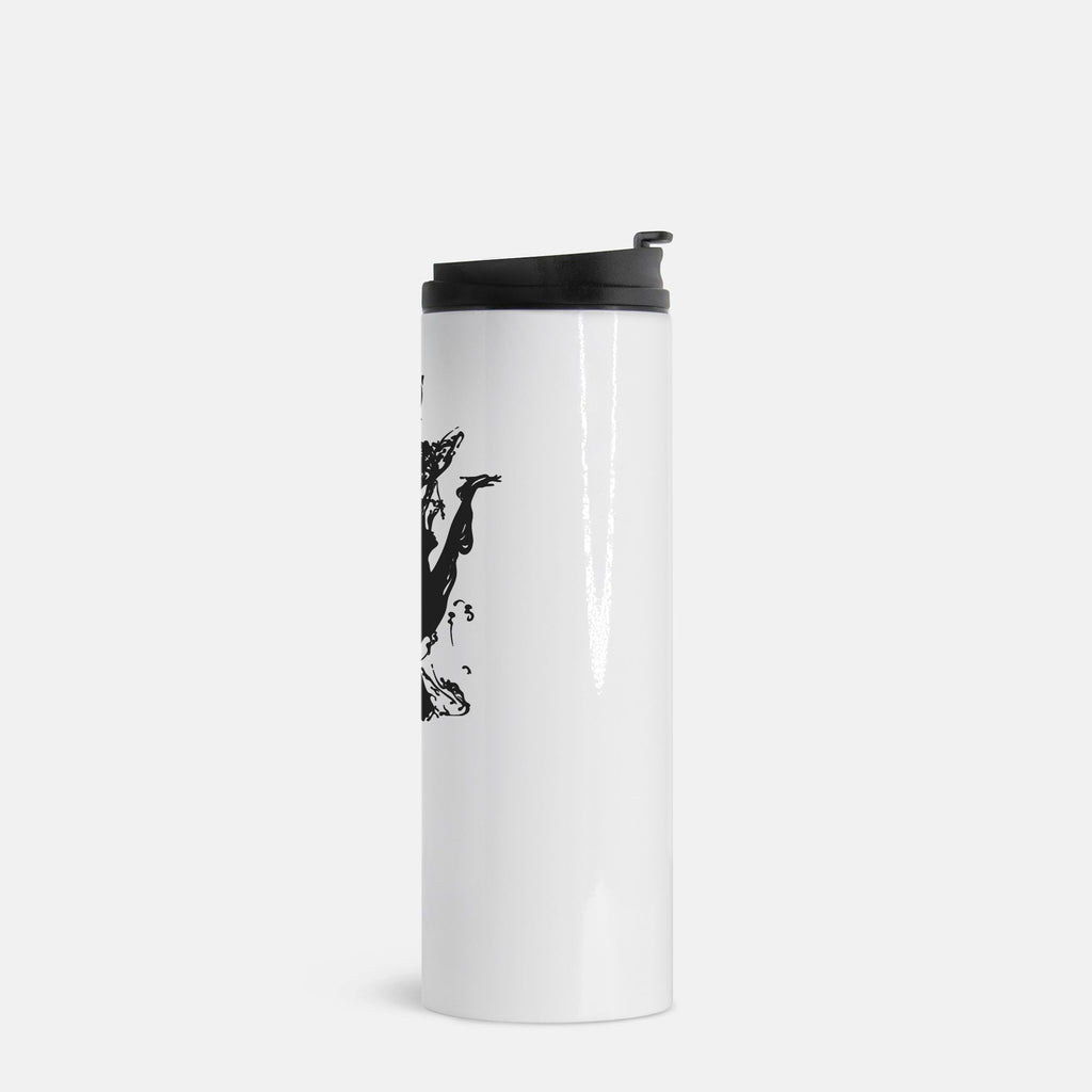 Just Dance Artistic Ballerina Silhouette Tumbler