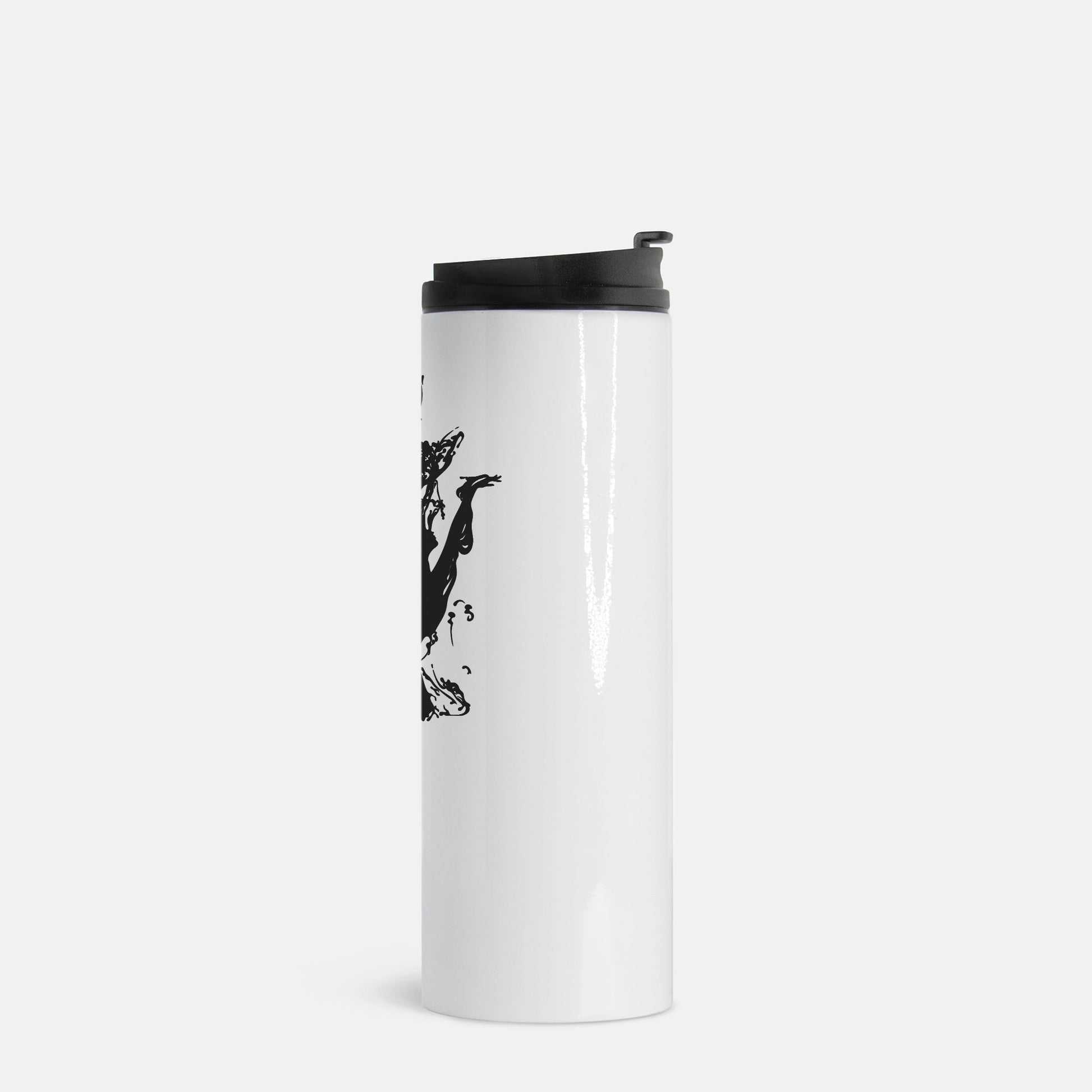 Just Dance Artistic Ballerina Silhouette Tumbler