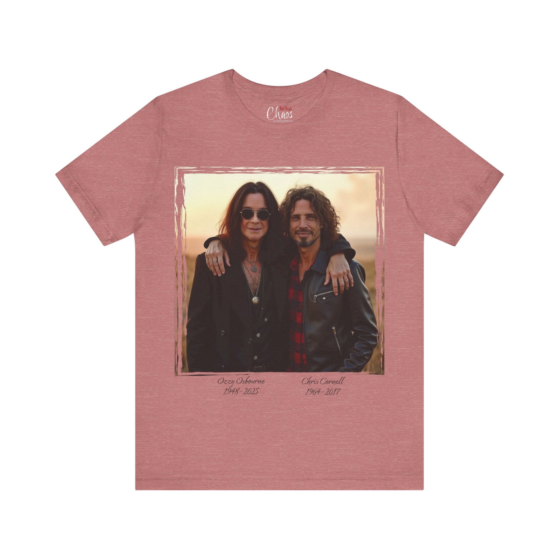 Legends Never Fade – Chris Cornell & Ozzy Osbourne Tribute Tee